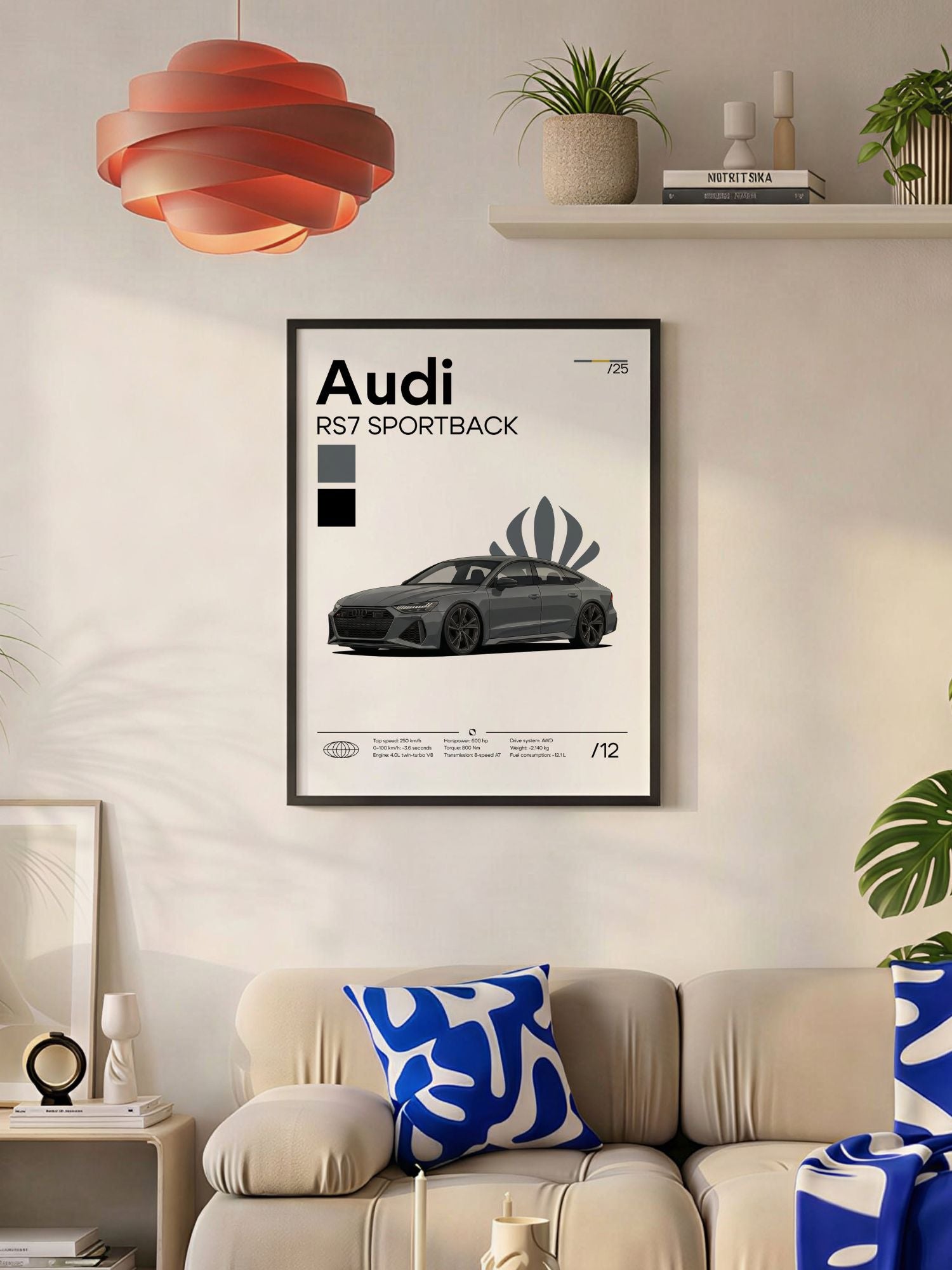 Poster Audi Rs7 Sportback