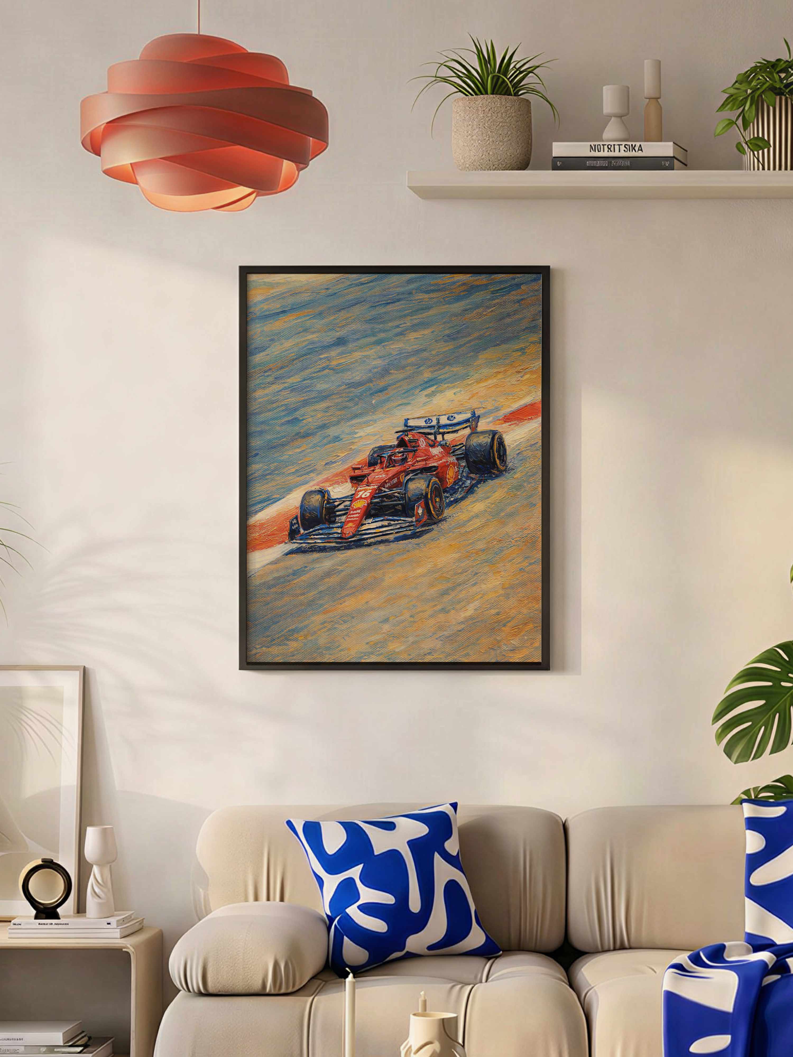 Plakat Wyścig Formuły