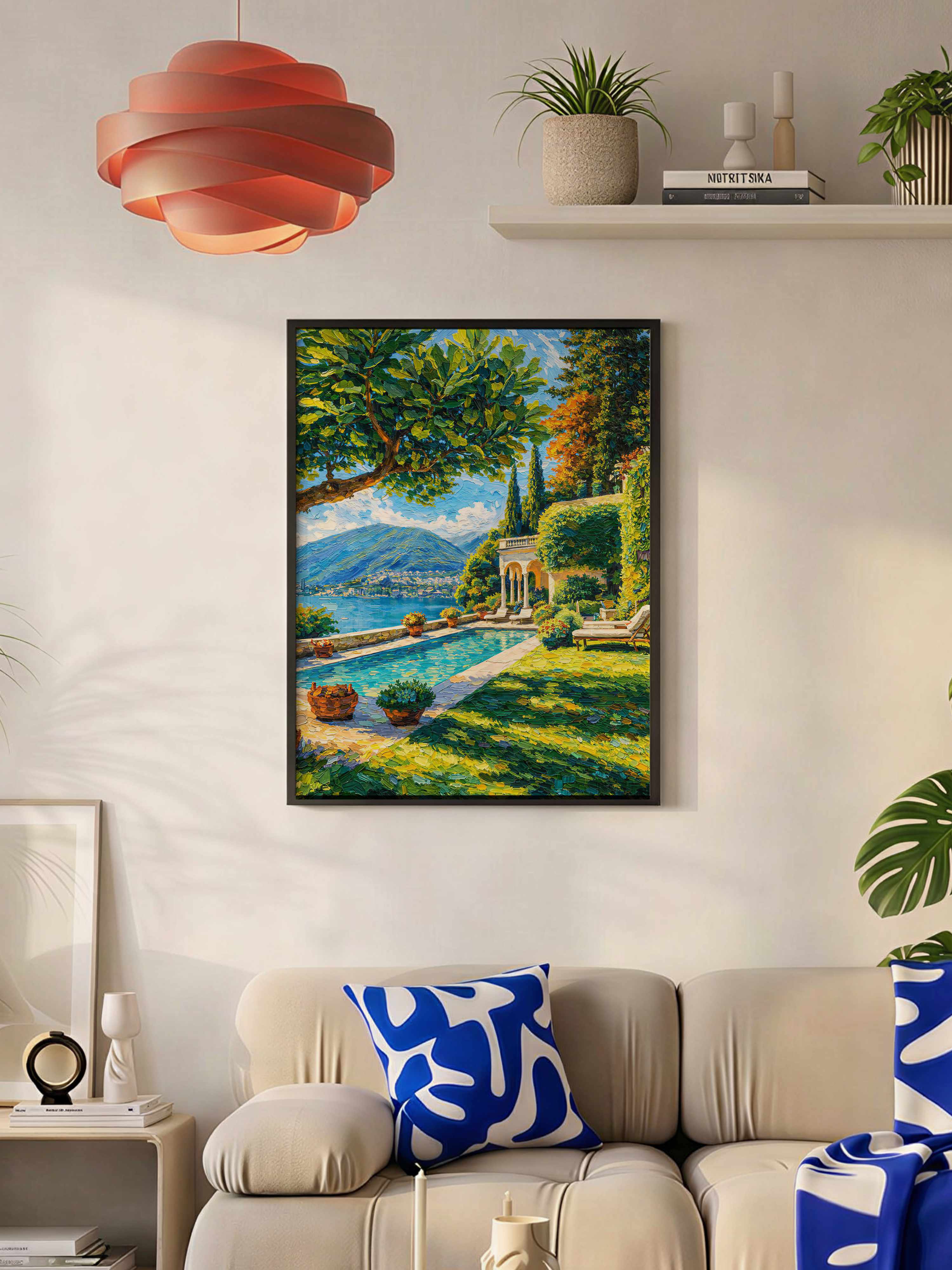  Plakat Sielanka w Willi Nad Jeziorem