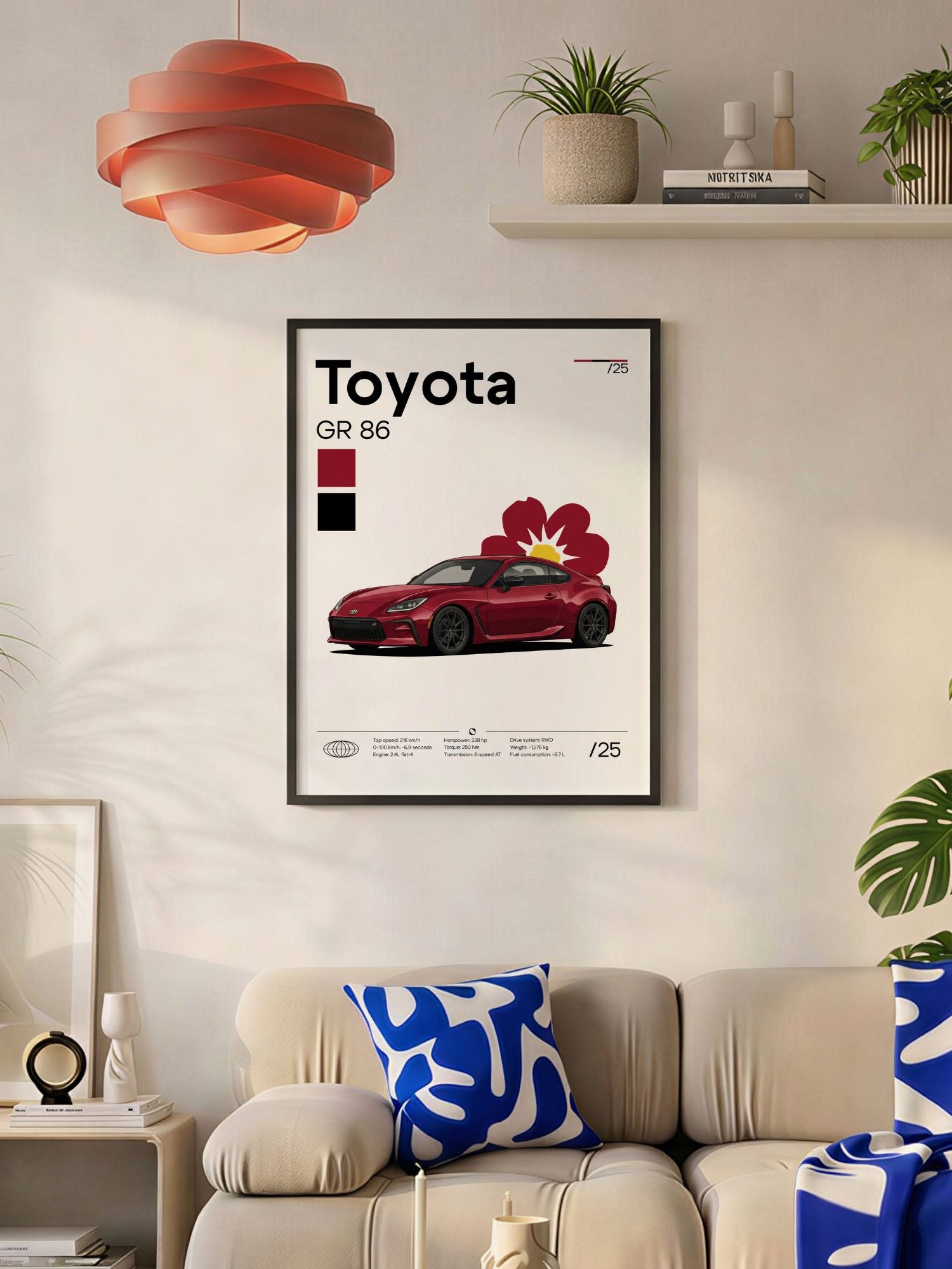 Plakat Toyota GR 86