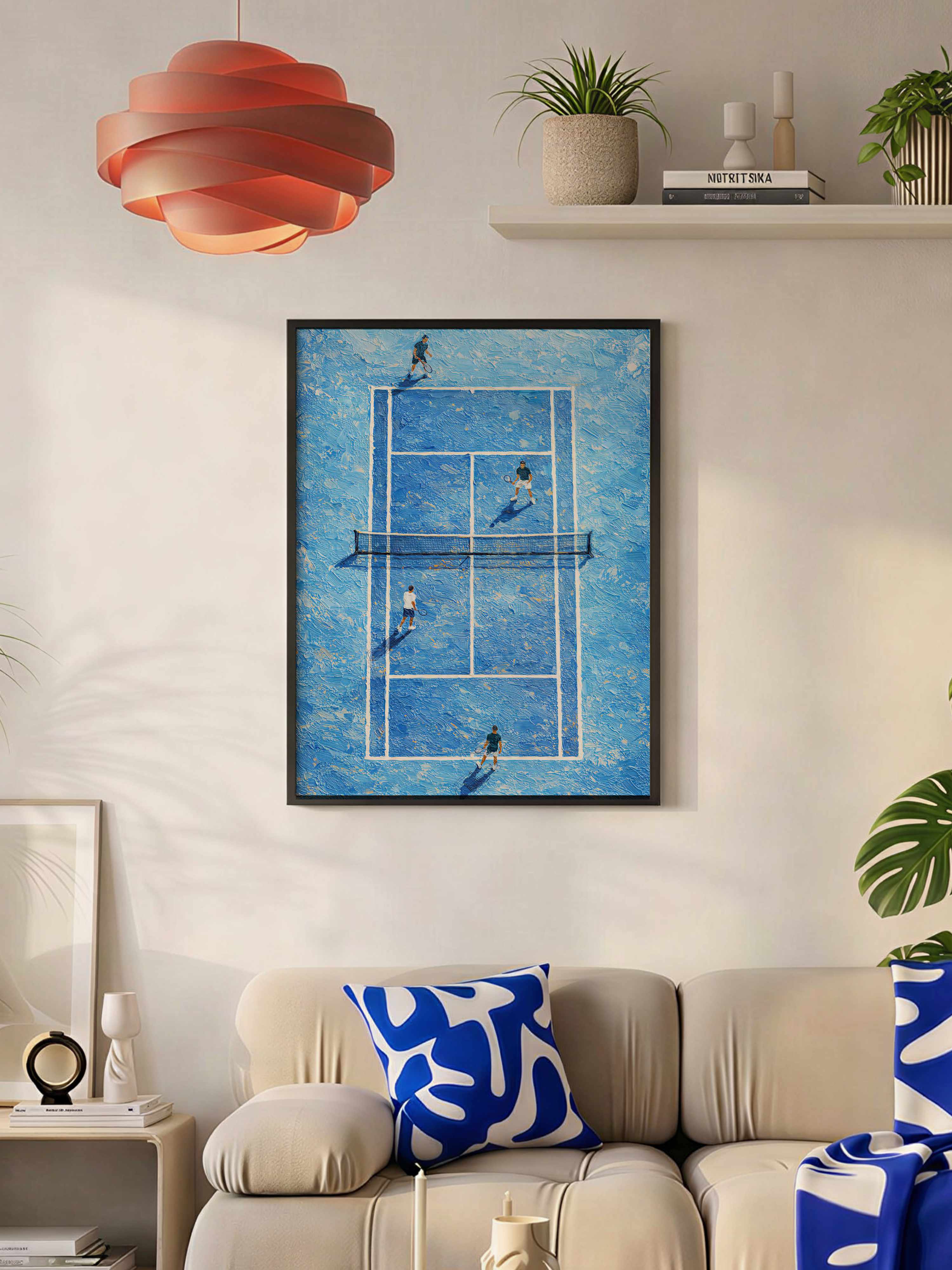 Plakat Kort z Lotu Ptaka