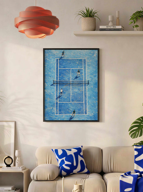 Plakat Kort z Lotu Ptaka