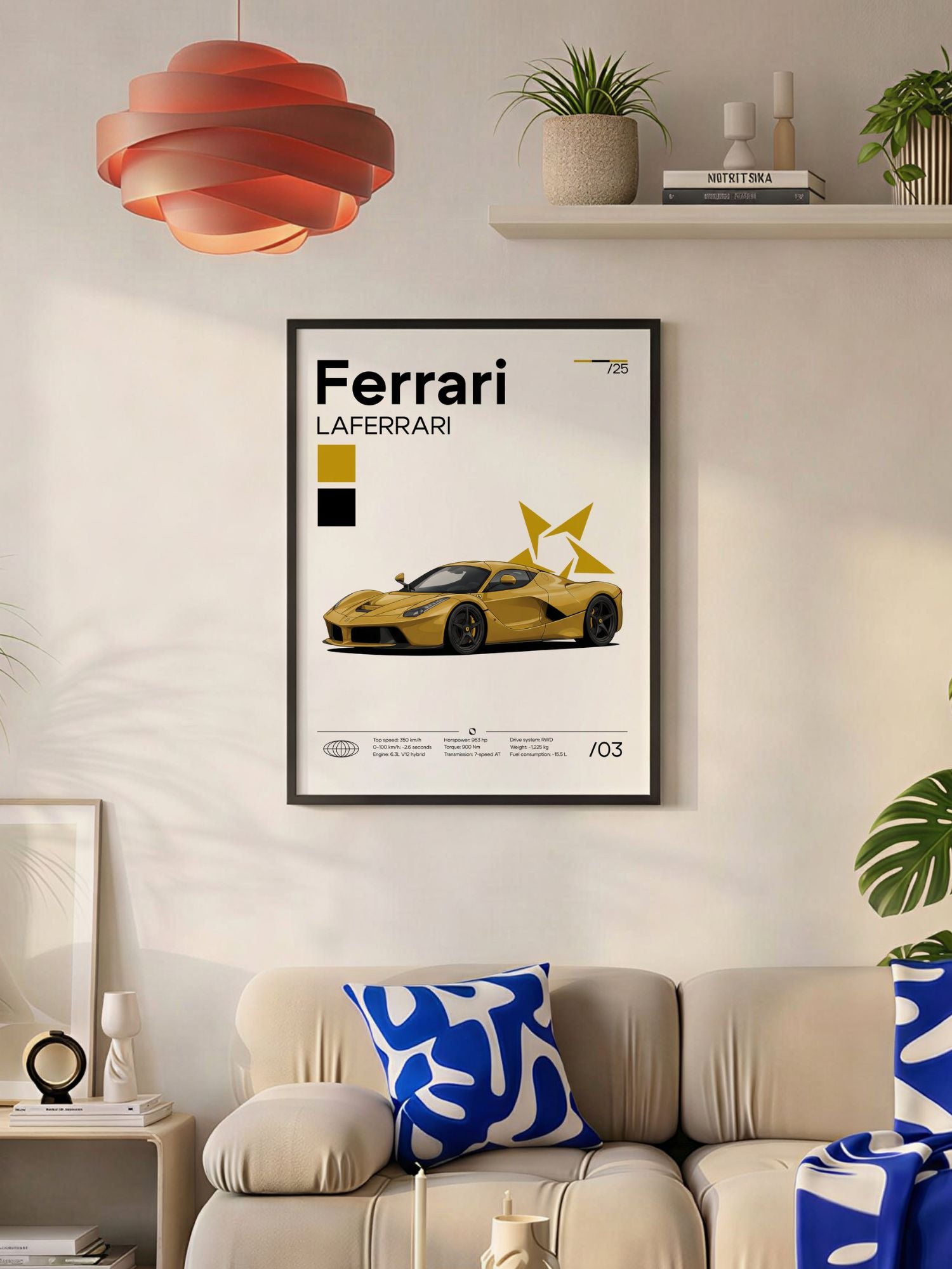 Plakat Ferrari LaFerrari