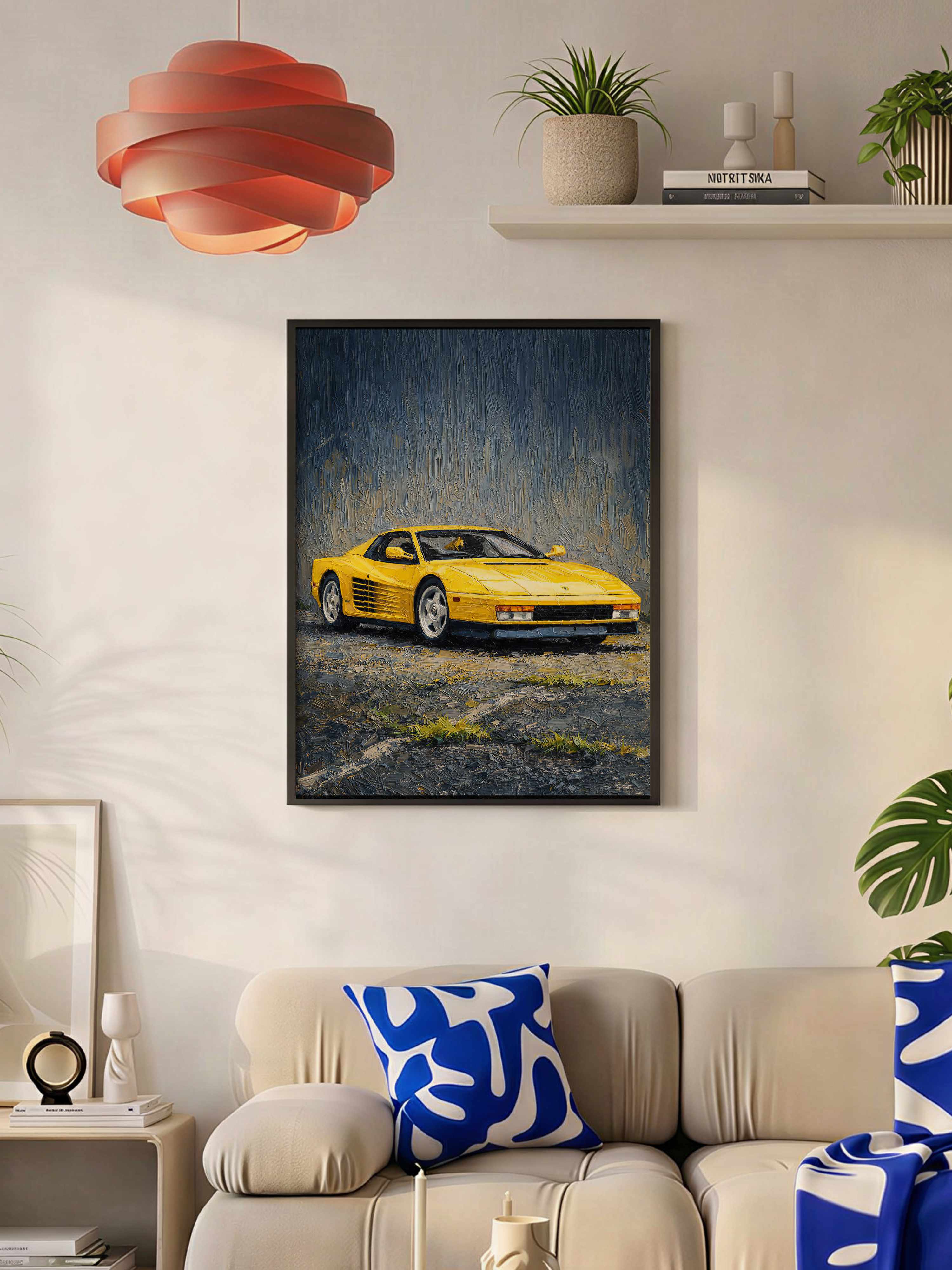 Plakat Kort z Lotu Ptaka