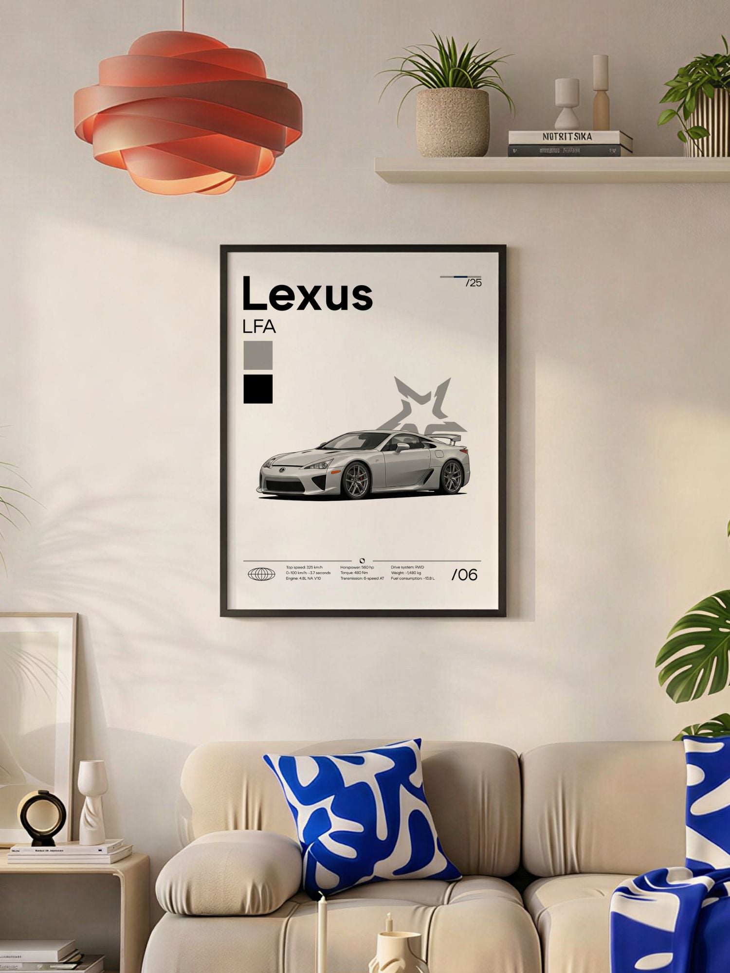 Plakat Lexus LFA