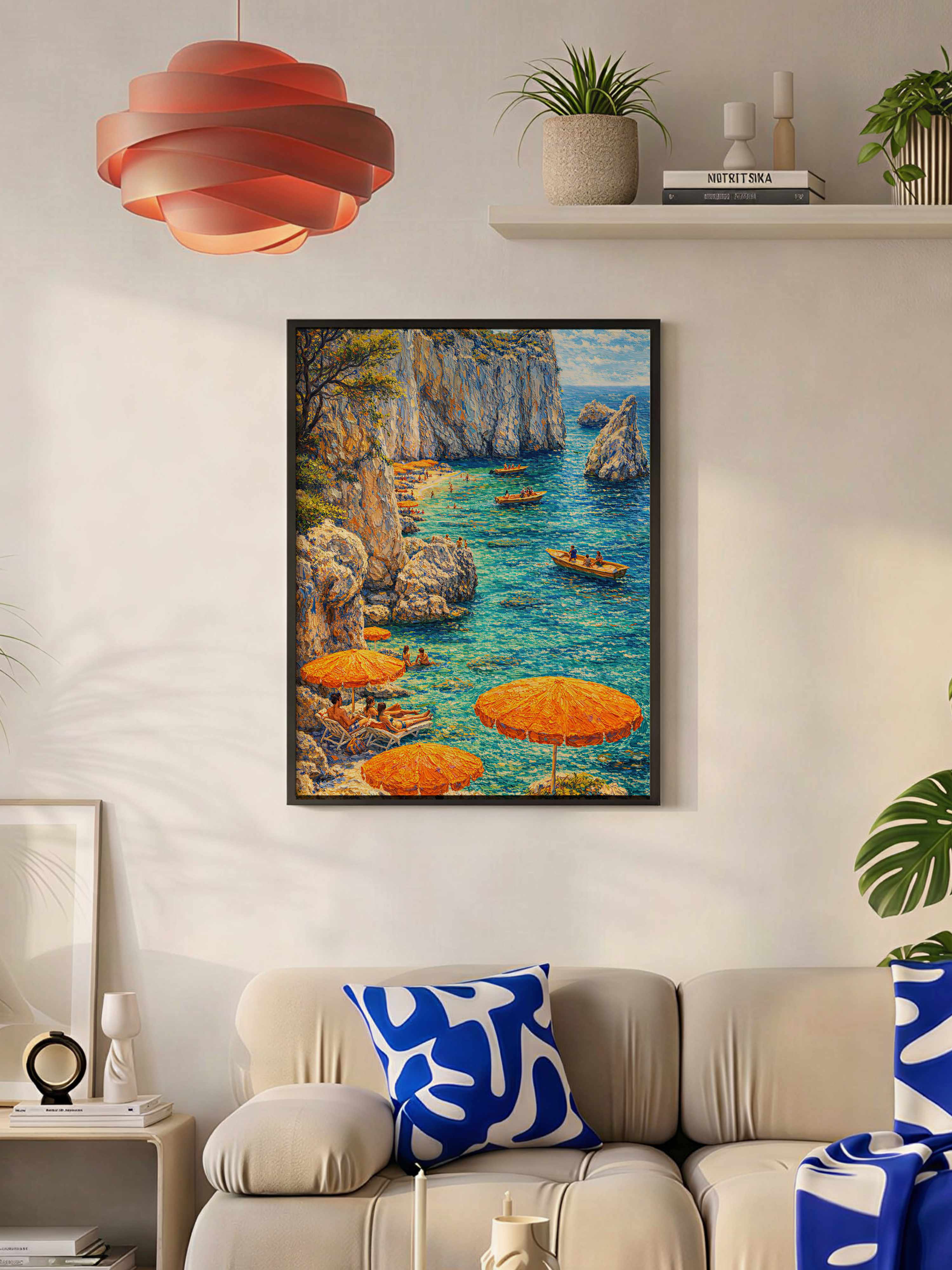 Plakat Zatoka Capri