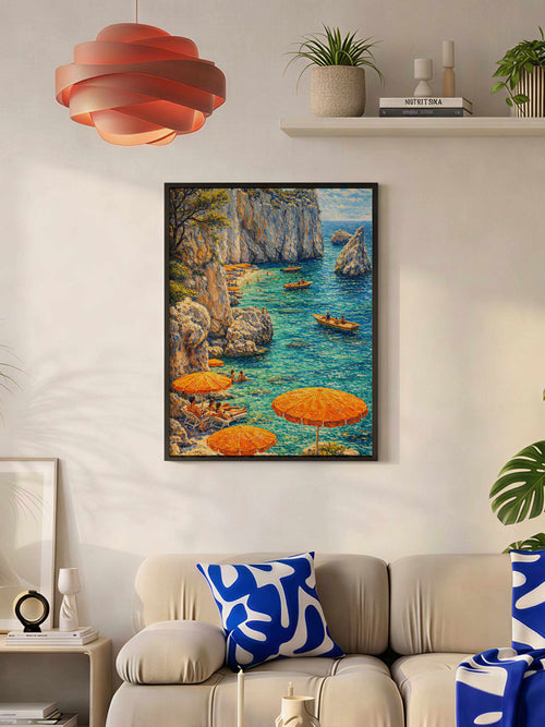 Plakat Zatoka Capri
