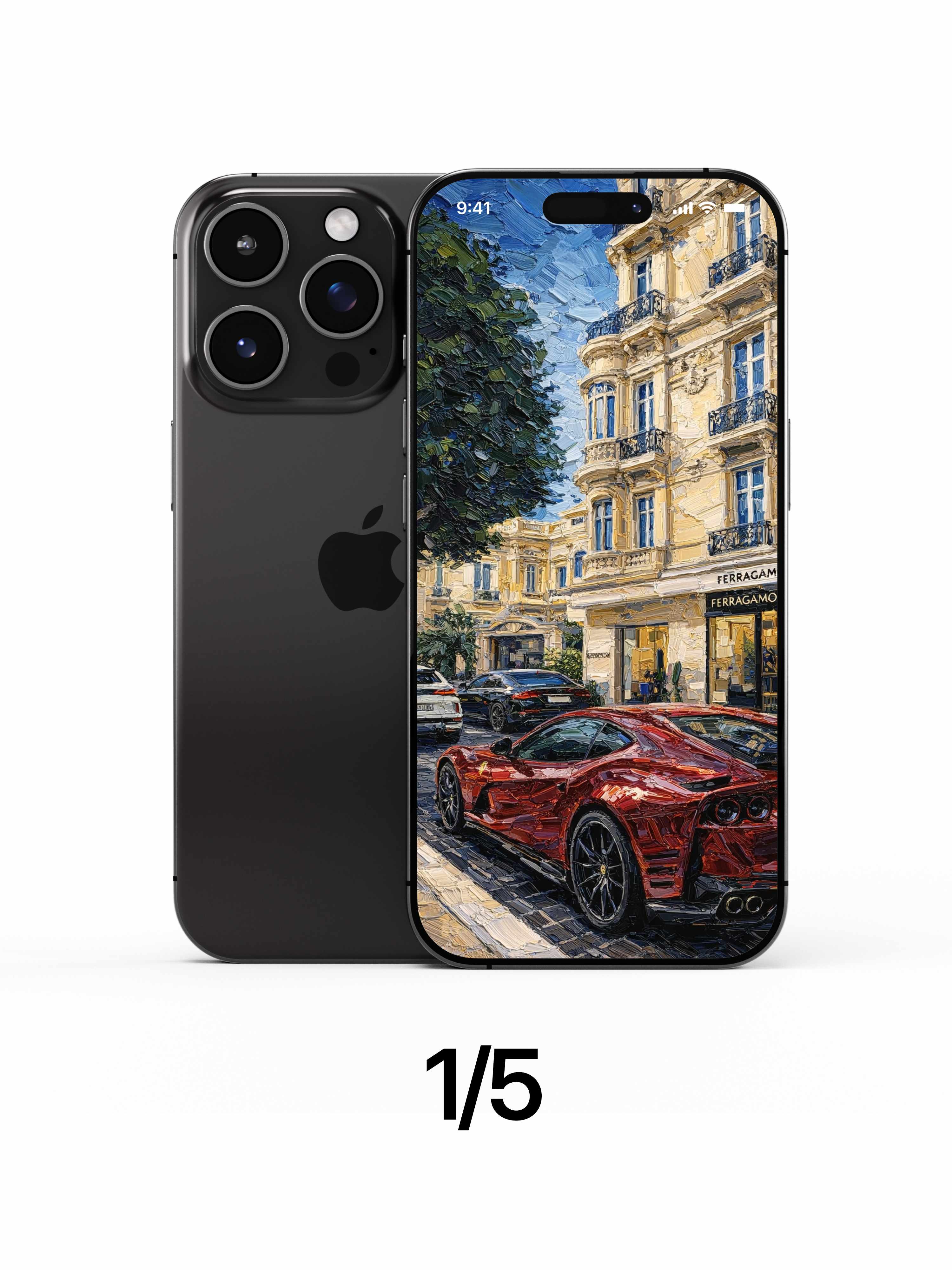 Automotive Aesthetic -  Phone Wallpapers (Set of 5)