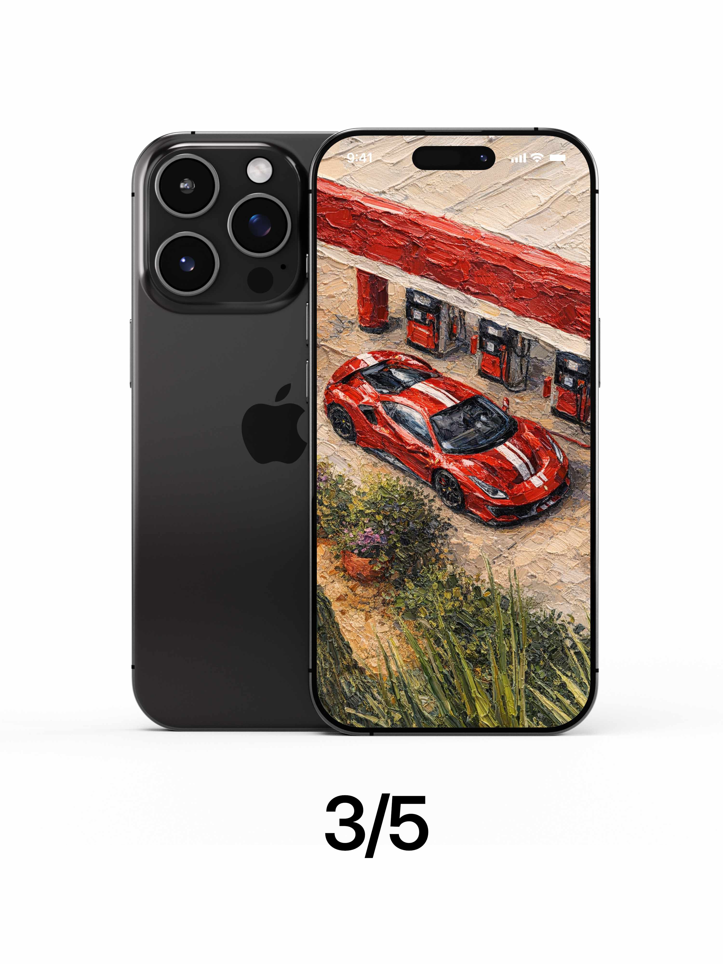 Automotive Aesthetic -  Phone Wallpapers (Set of 5)