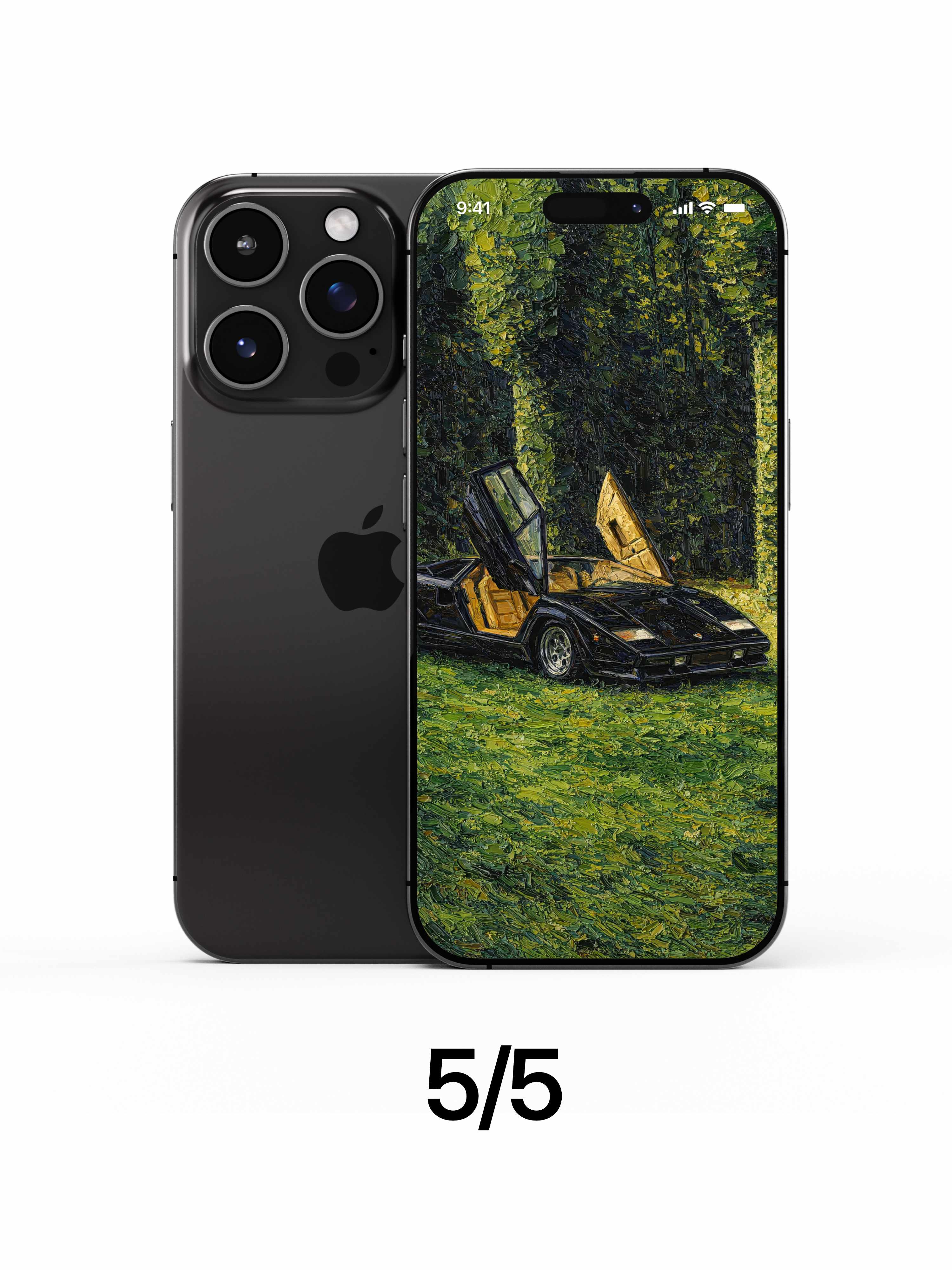 Automotive Aesthetic -  Phone Wallpapers (Set of 5)