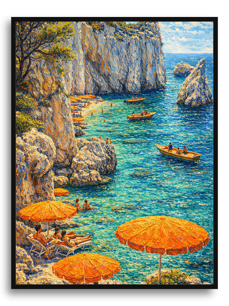 Plakat Zatoka Capri