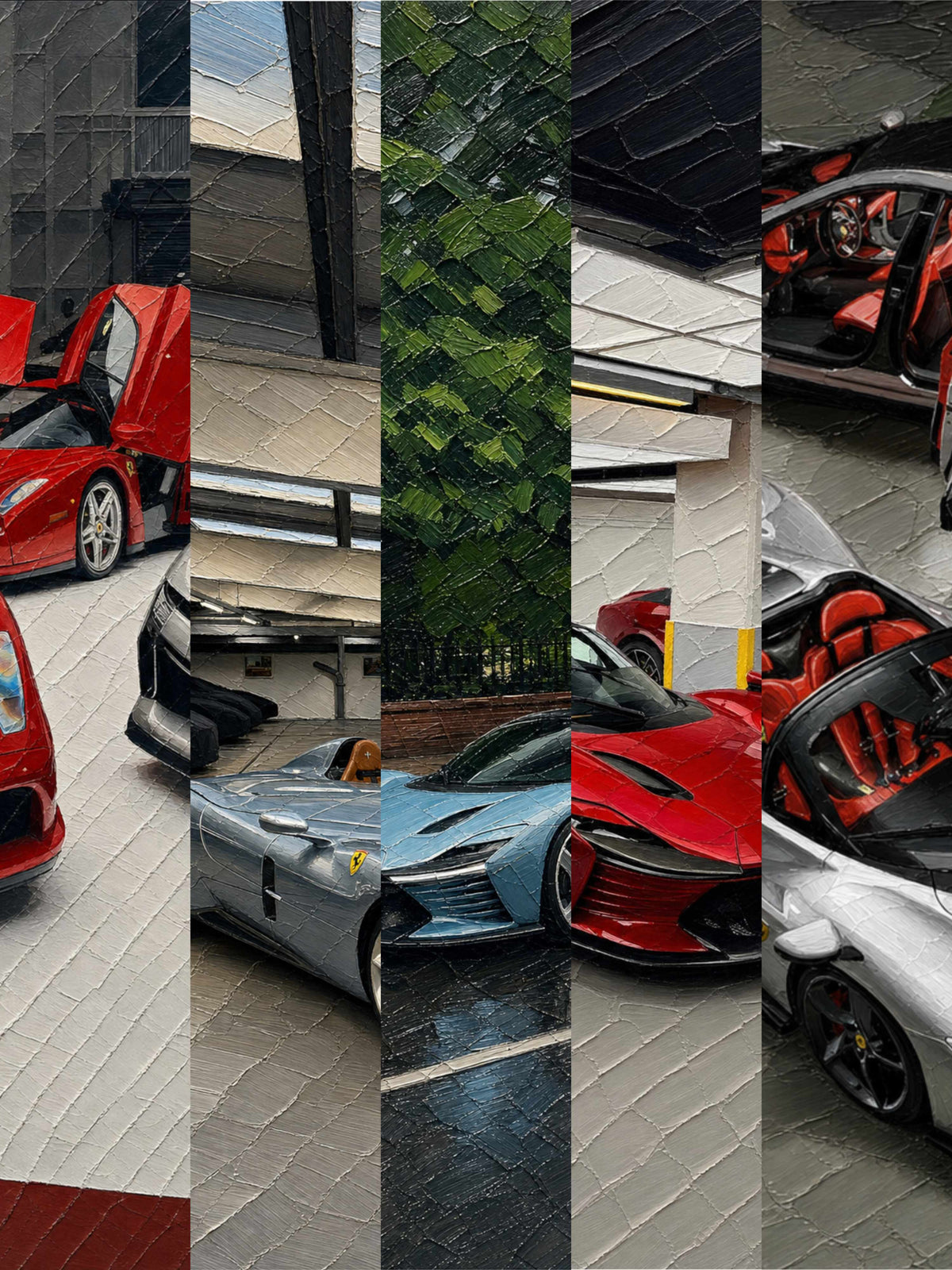 Ferrari Club -  Phone Wallpapers (Set of 5)