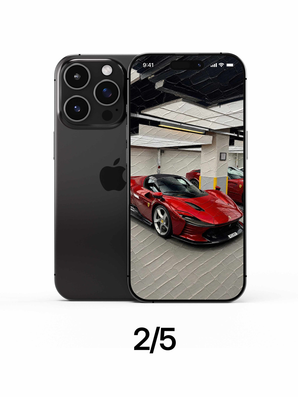 Ferrari Club -  Phone Wallpapers (Set of 5)