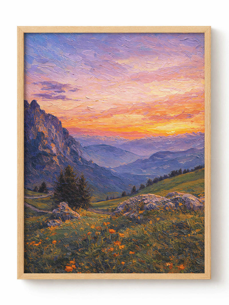 Sunset Ridge Poster