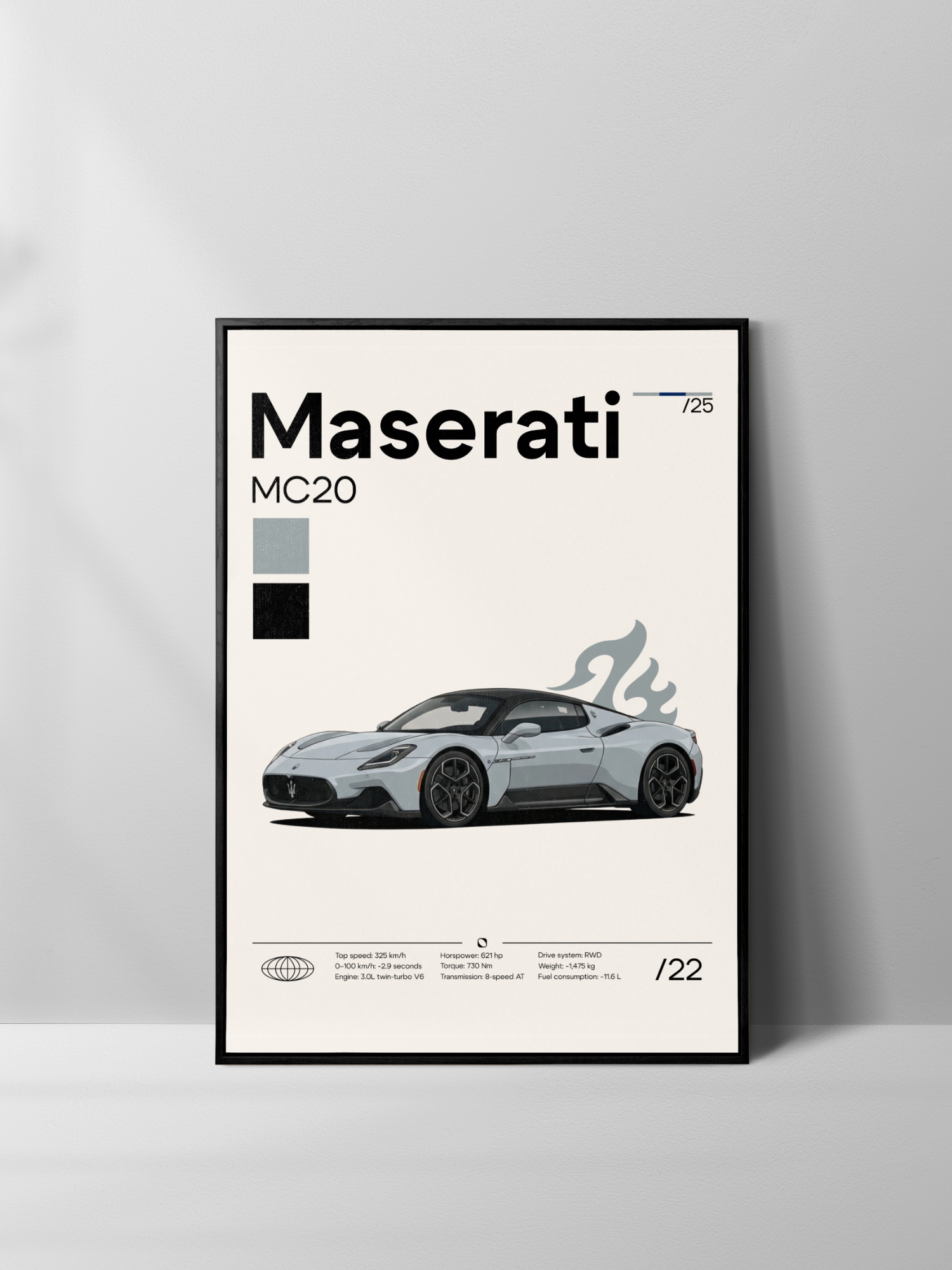 Poster Maserati MC20