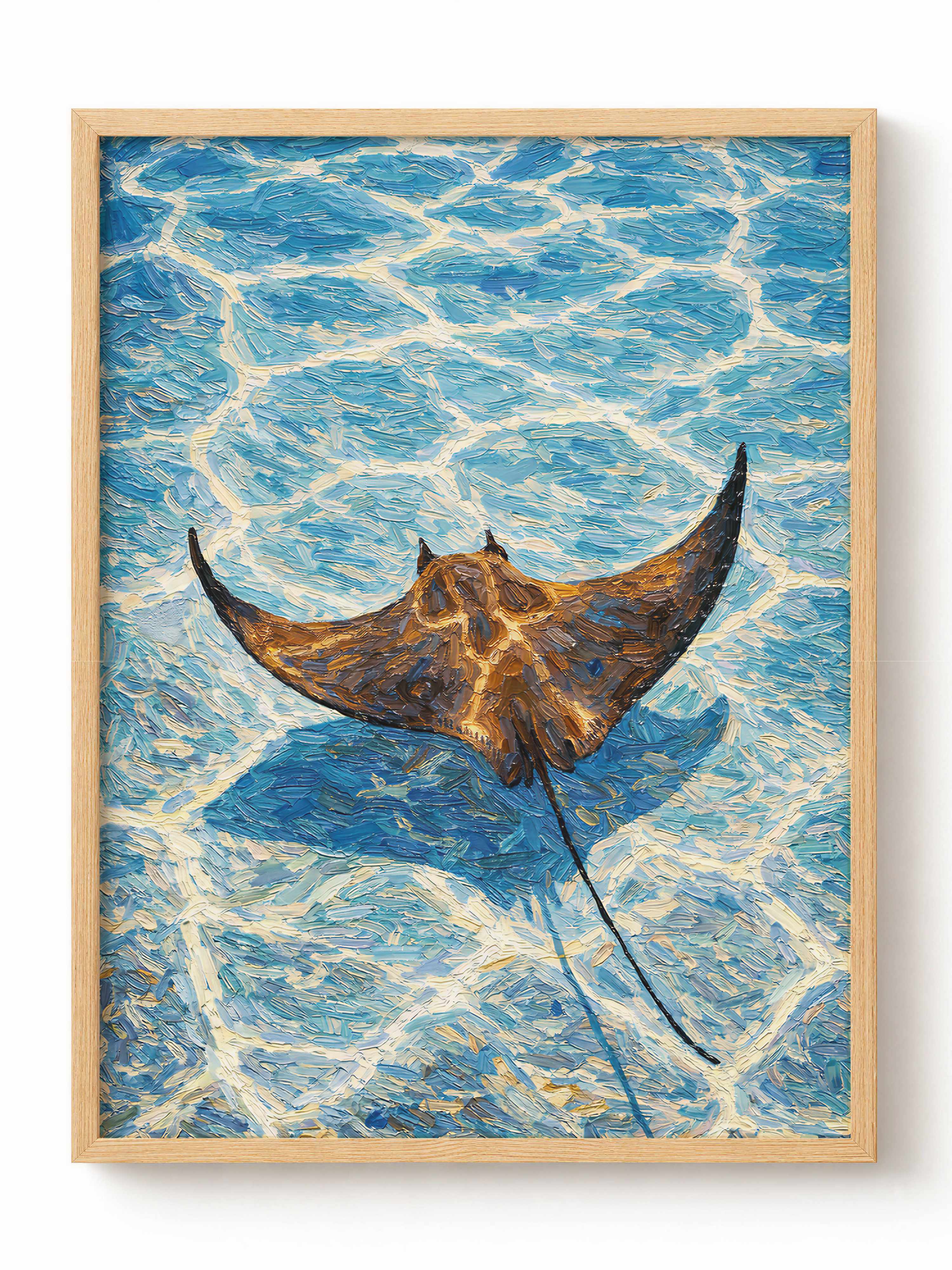 Plakat Manta Ray