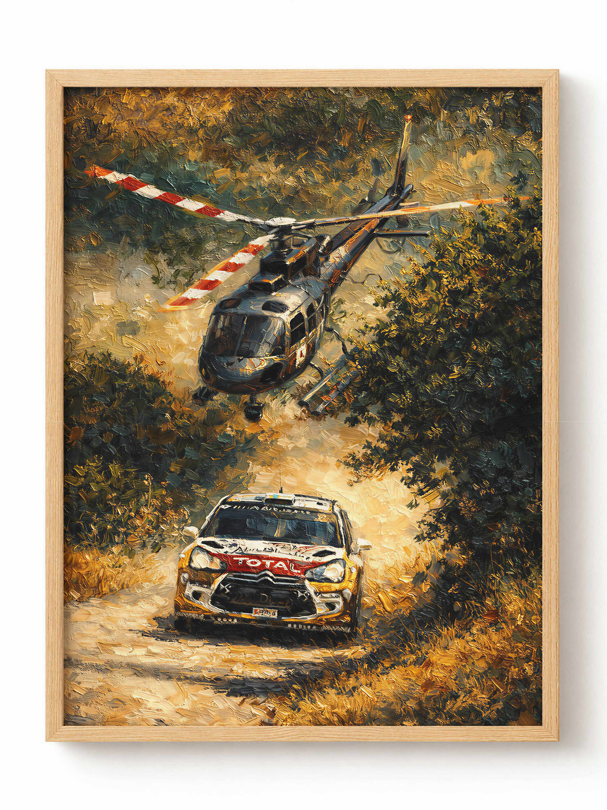 Rajdowy Citroen WRC Plakat