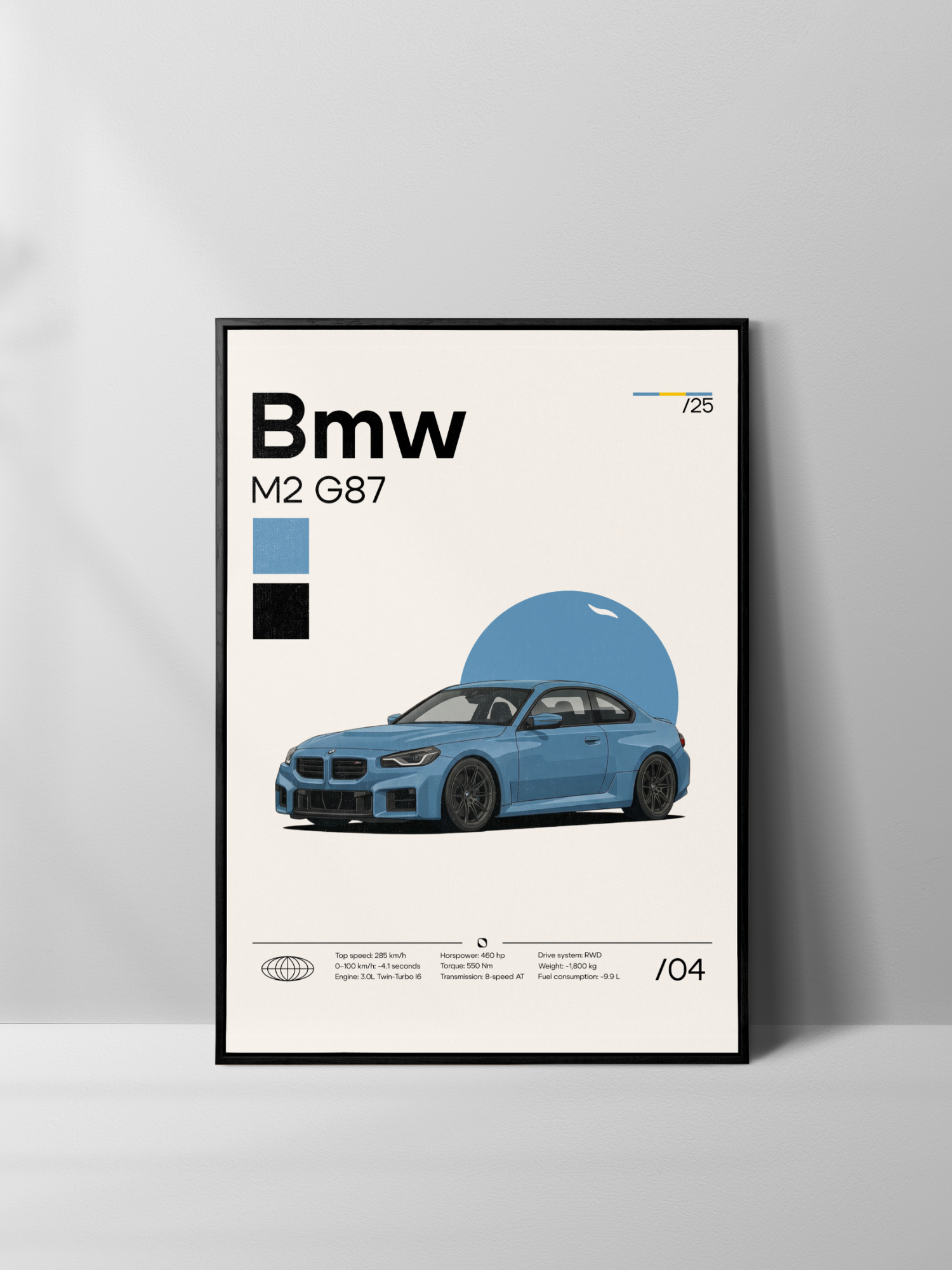 Poster Bmw M2 G87
