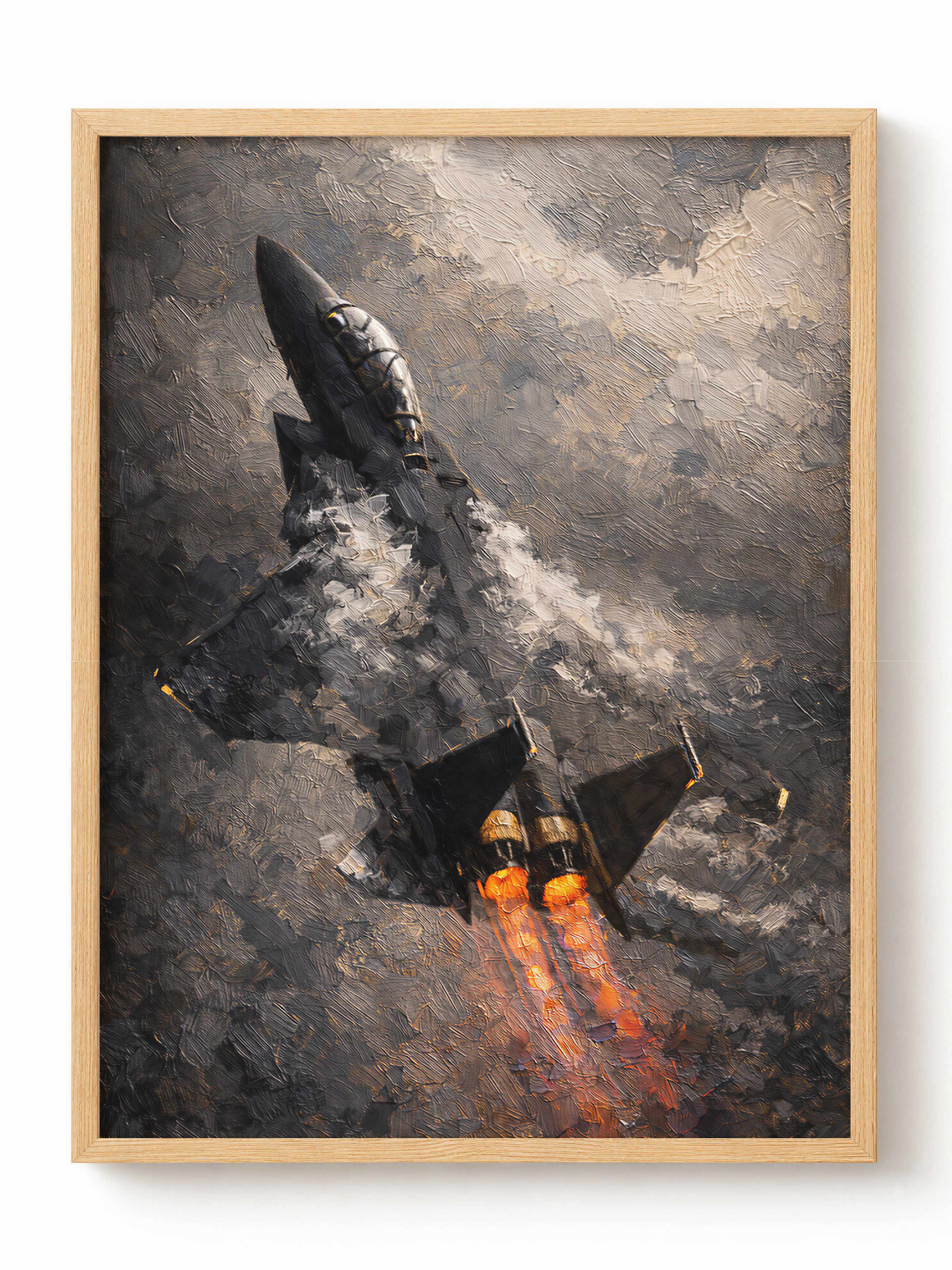 Myśliwiec F-15 Plakat