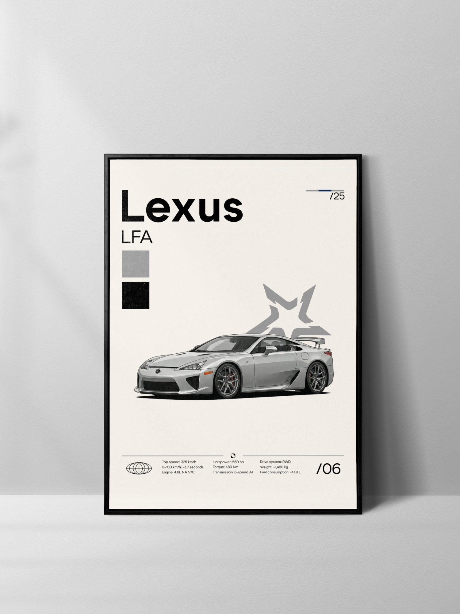 Poster Lexus LFA