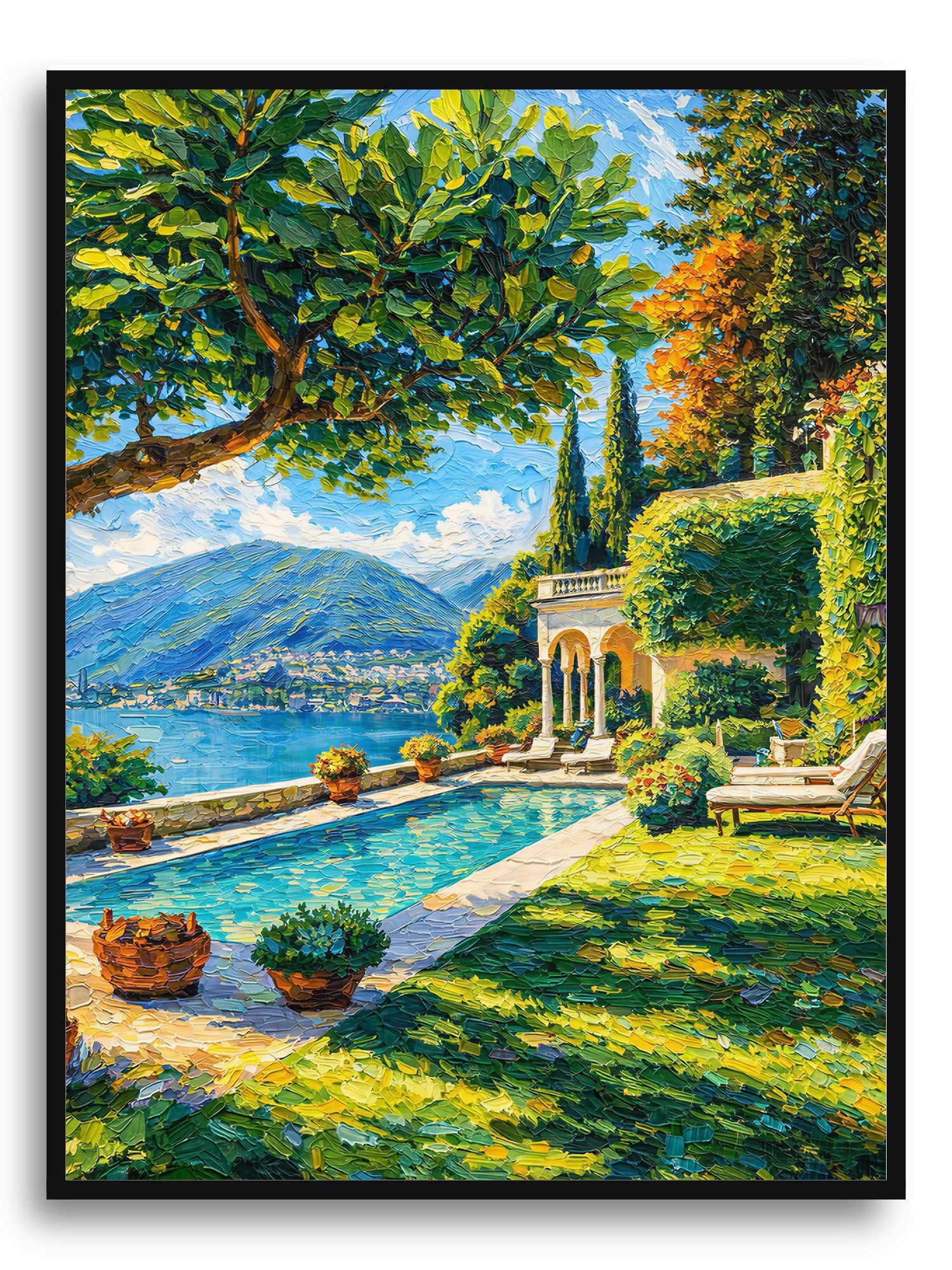  Plakat Sielanka w Willi Nad Jeziorem