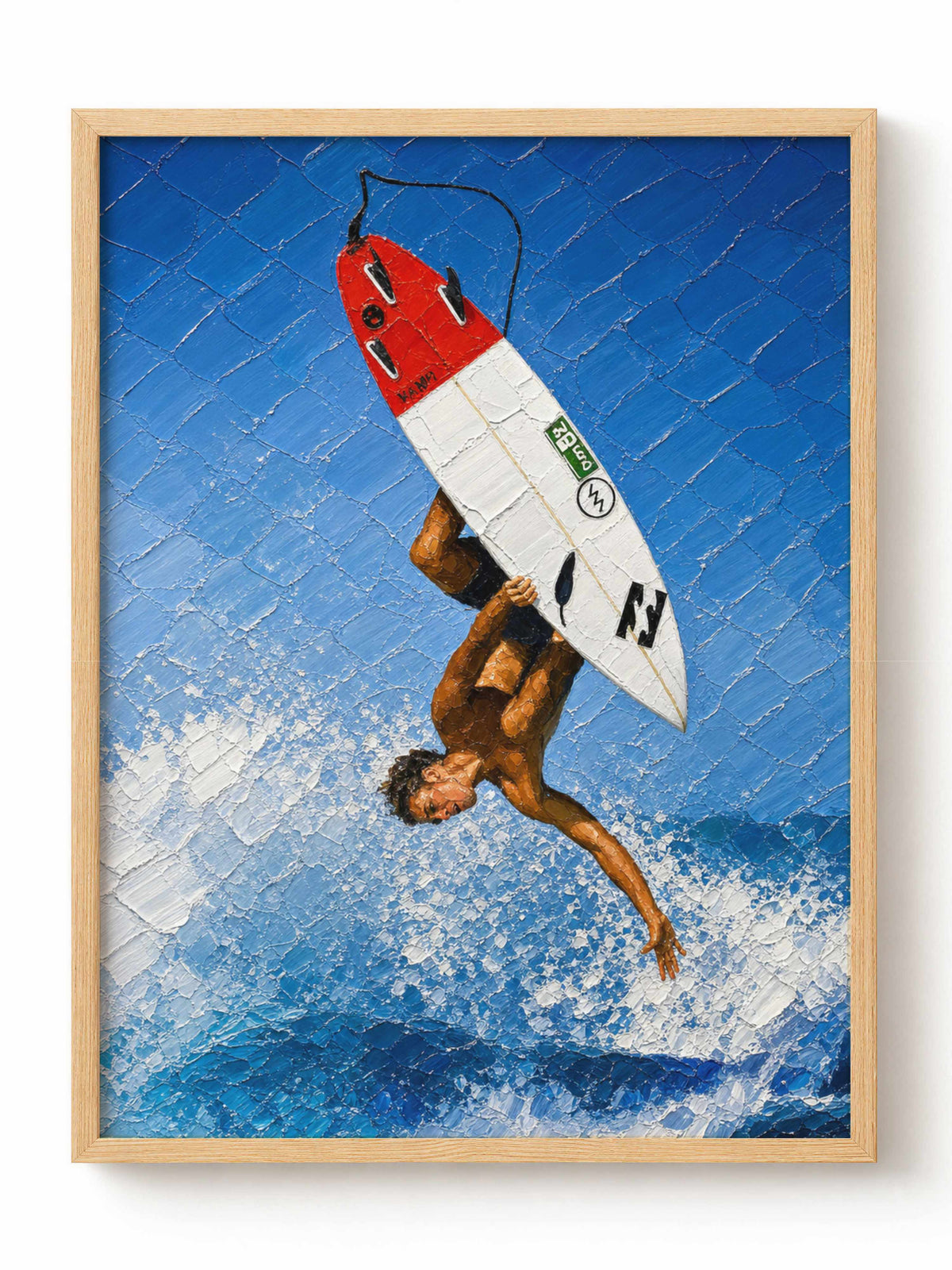 Surf Aerial Trick Poster