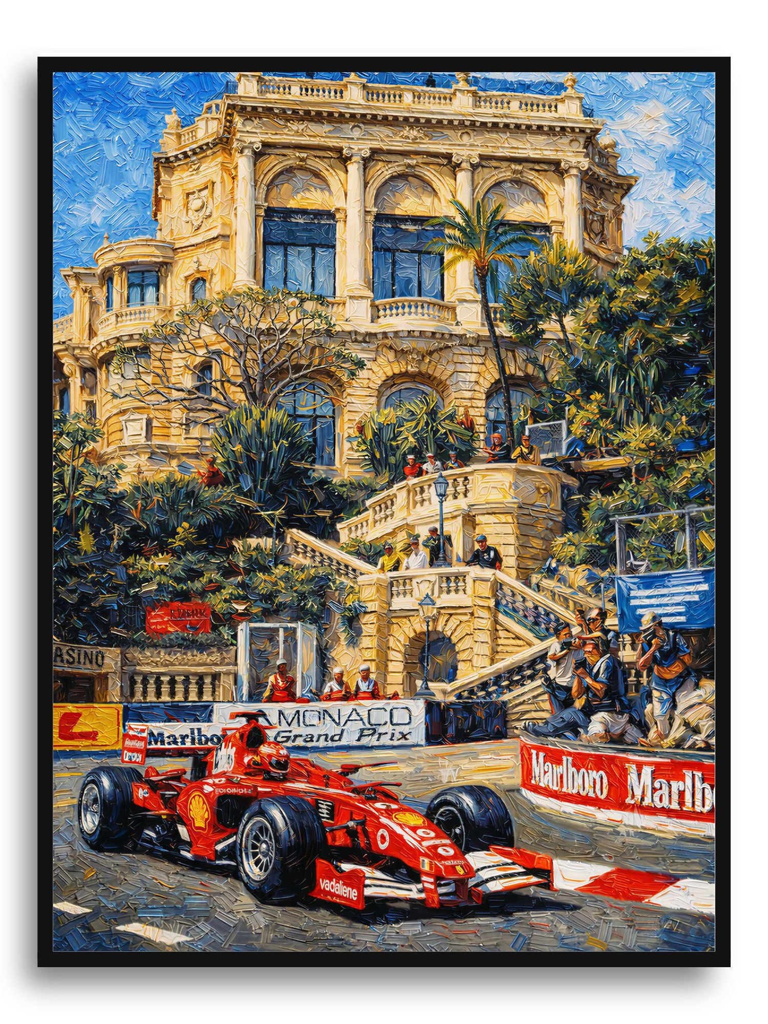 Monaco Race Poster