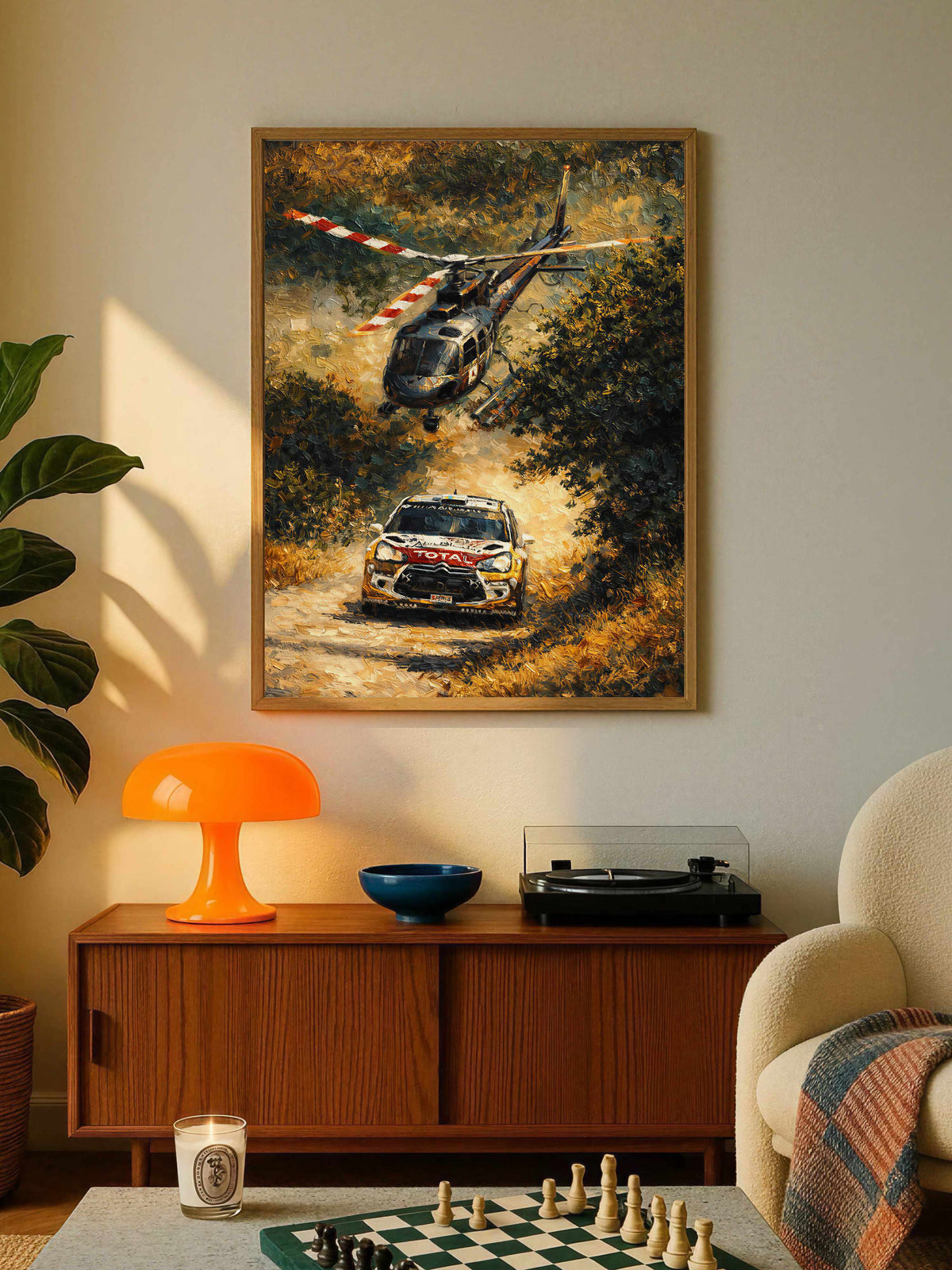 Rajdowy Citroen WRC Plakat