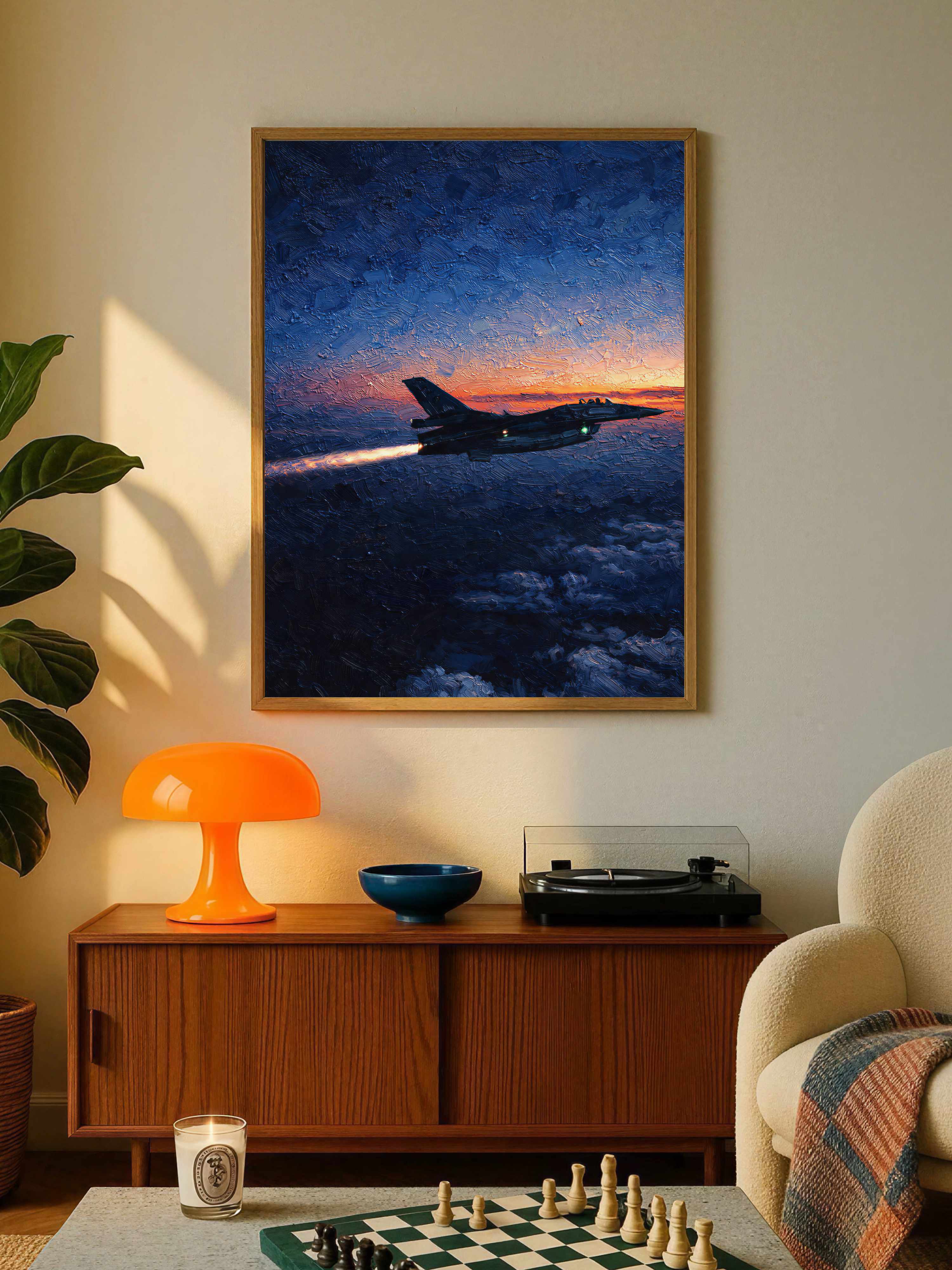 F-16 Jet Fighter Poster