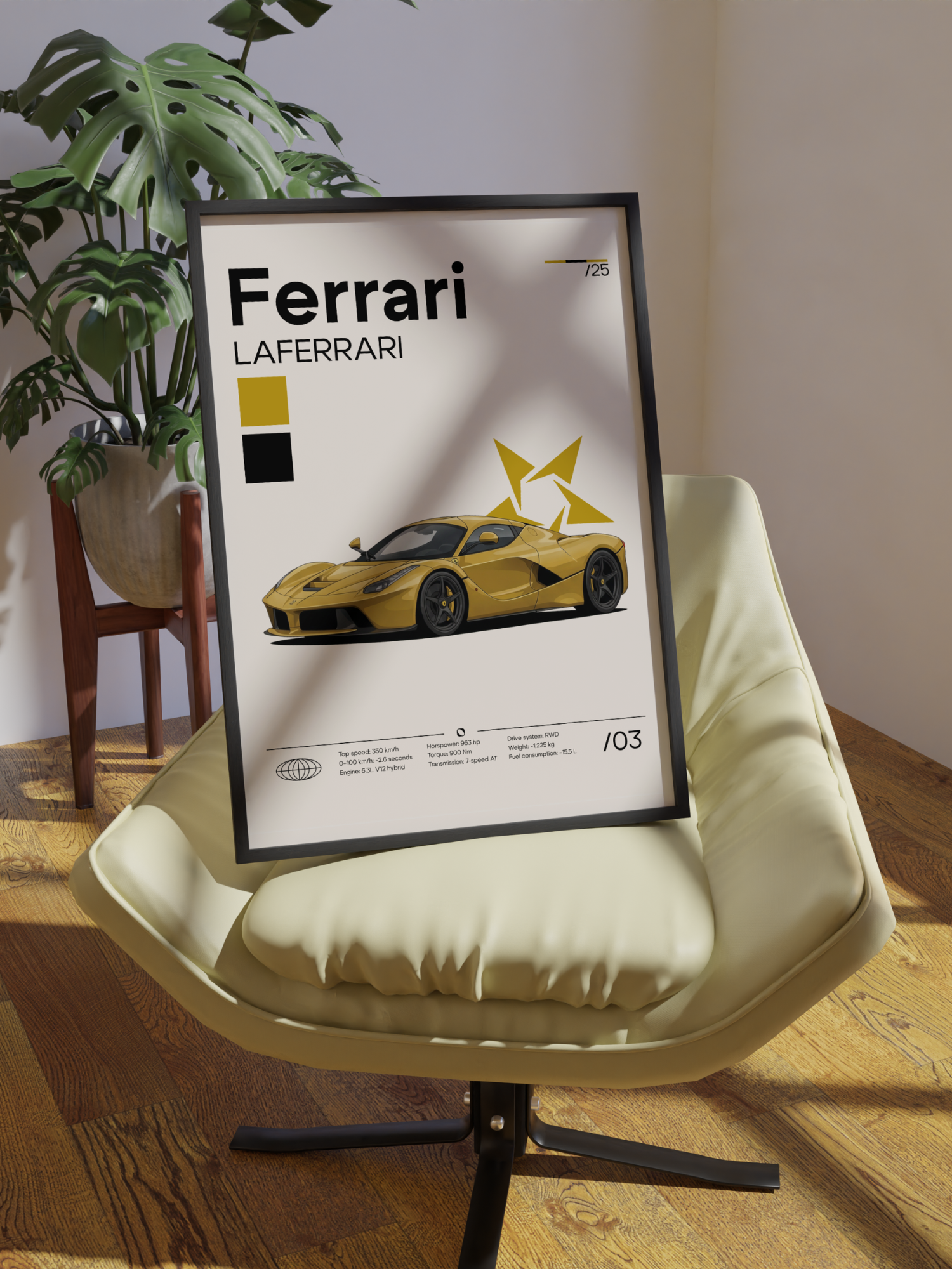 Poster Ferrari LaFerrari