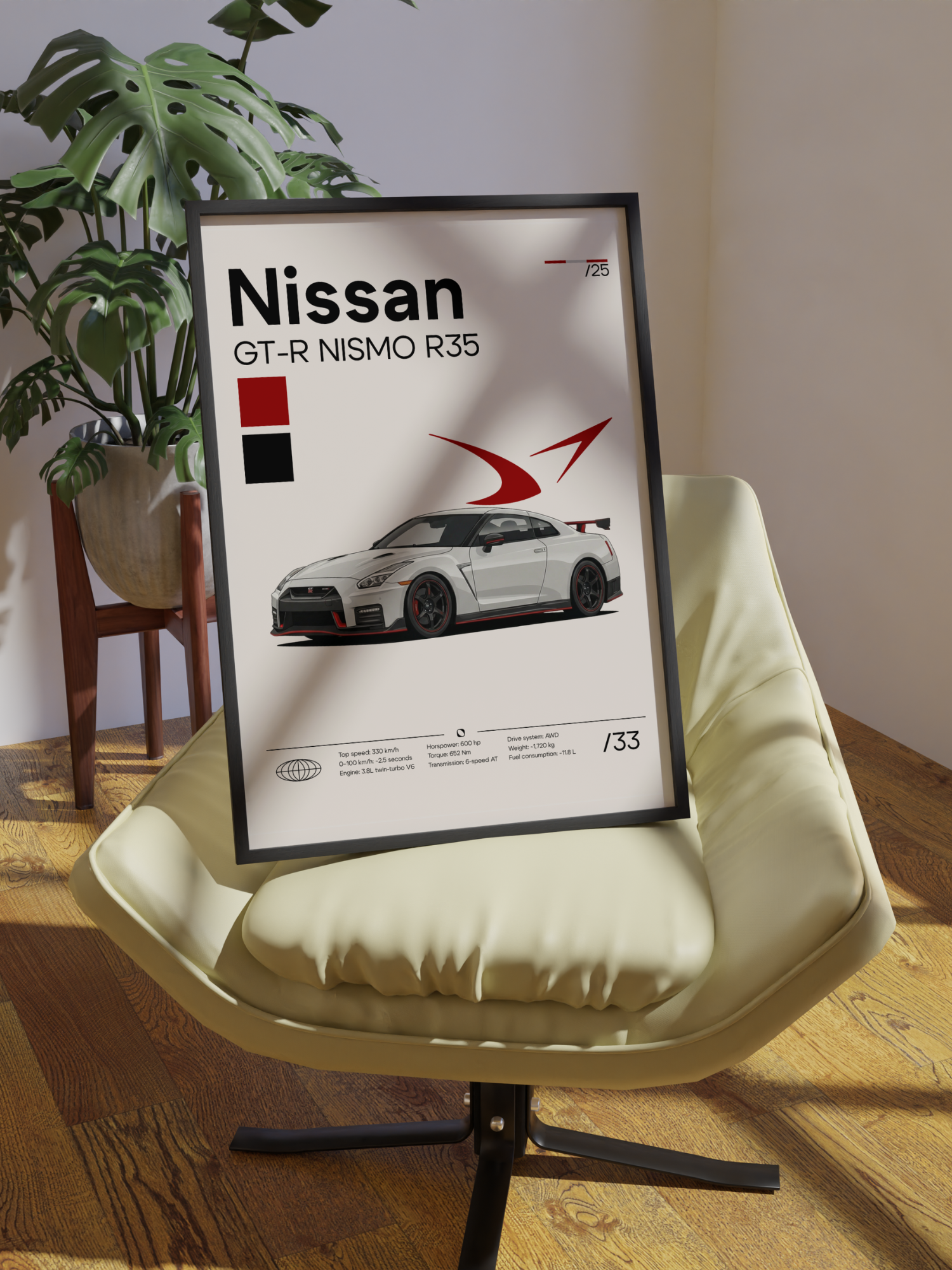 Poster Nissan GT-R Nismo R35
