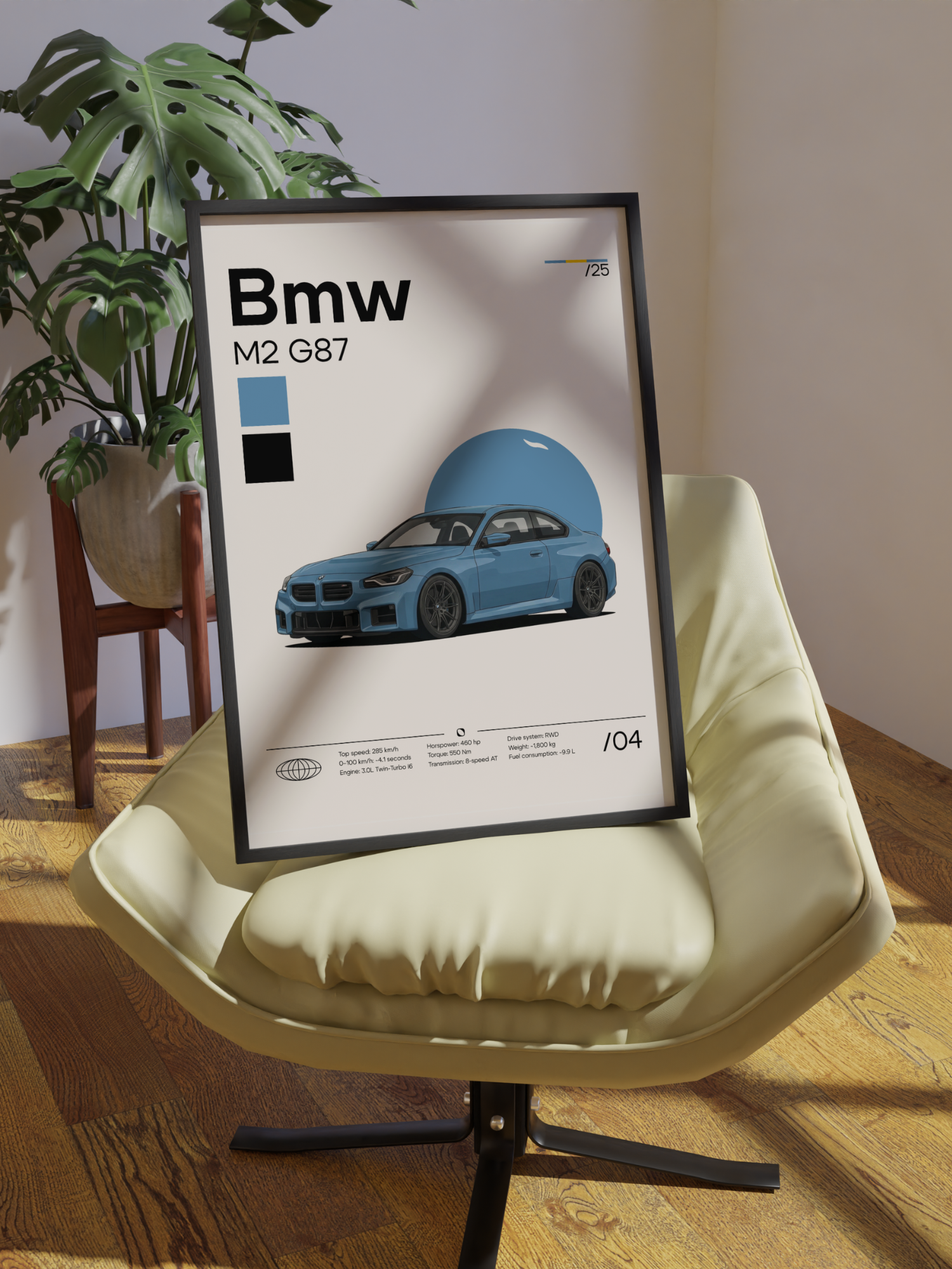 Poster Bmw M2 G87