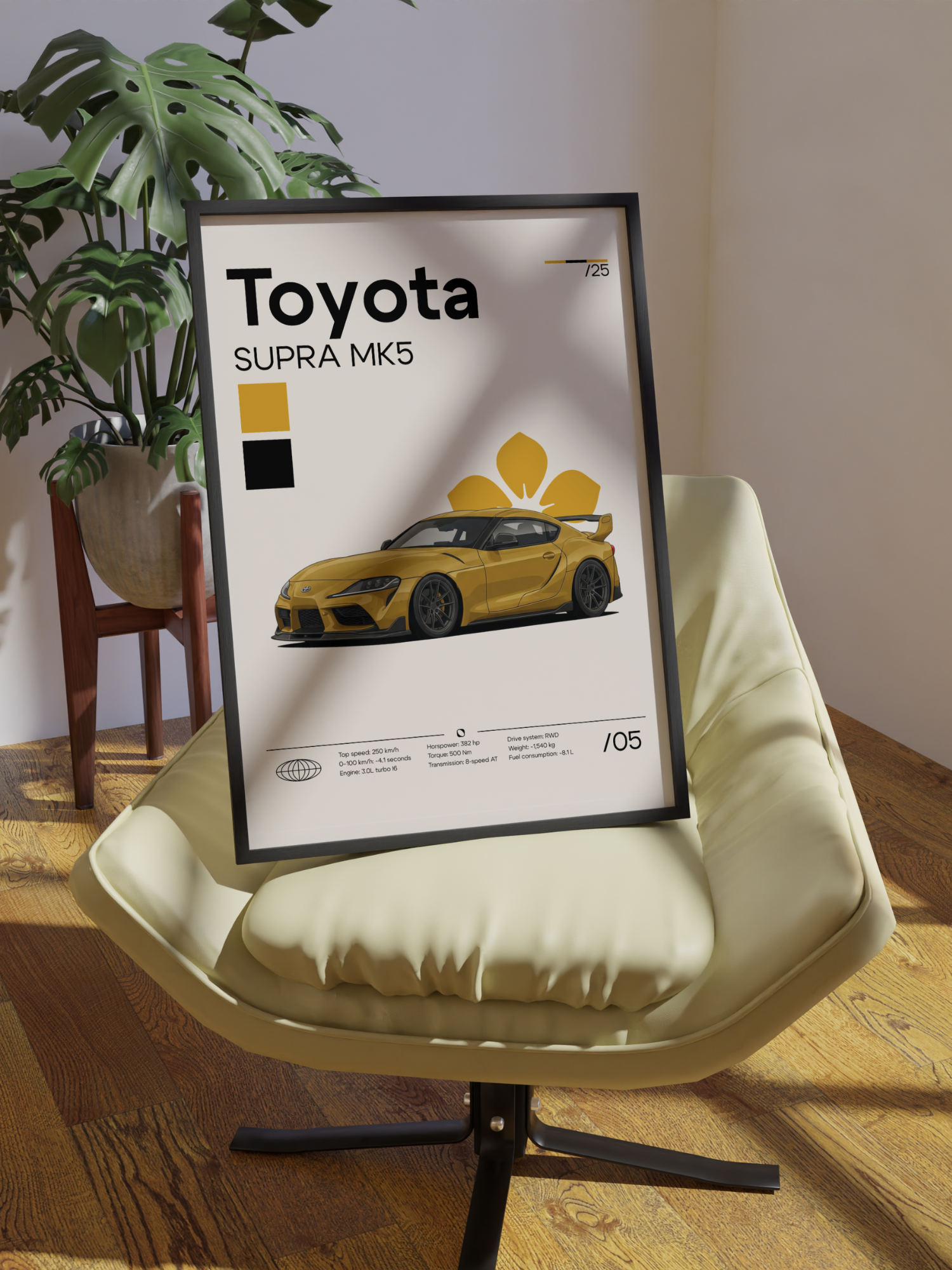 Poster Toyota Supra MK5