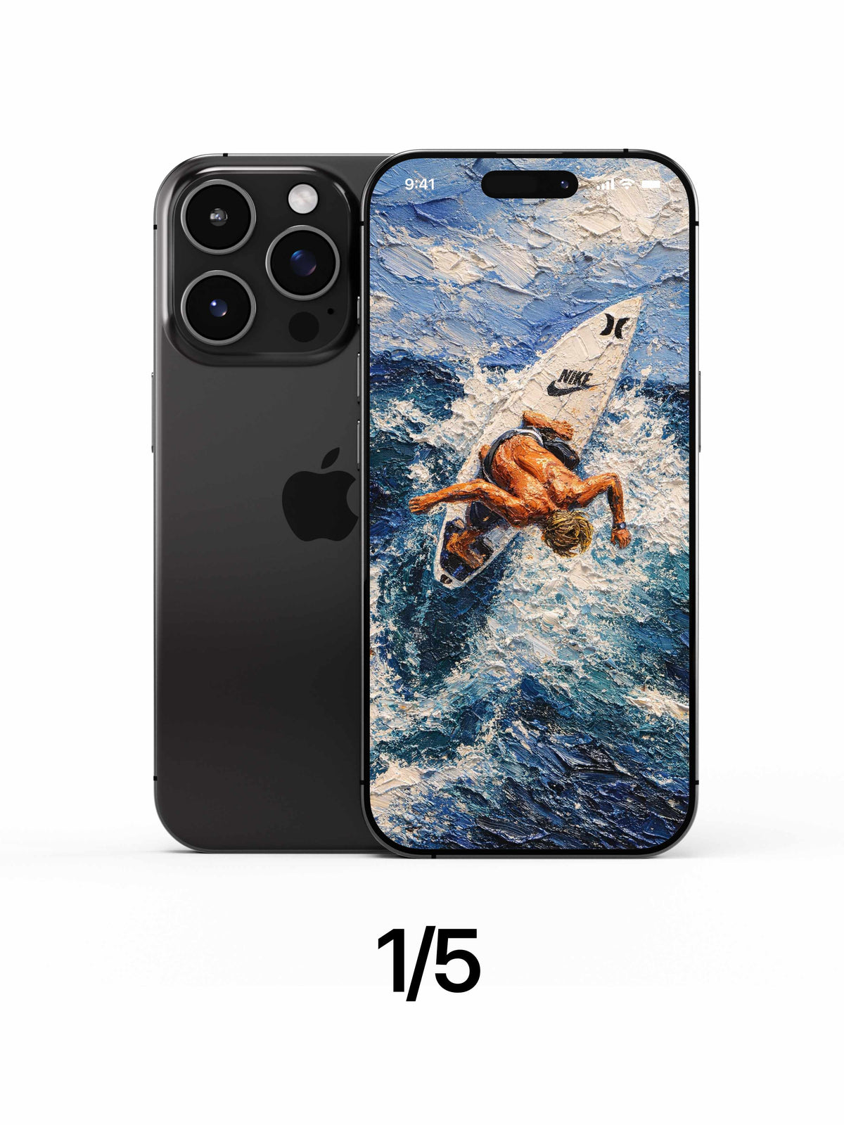 Surf Club - Phone Wallpapers (Set of 5)