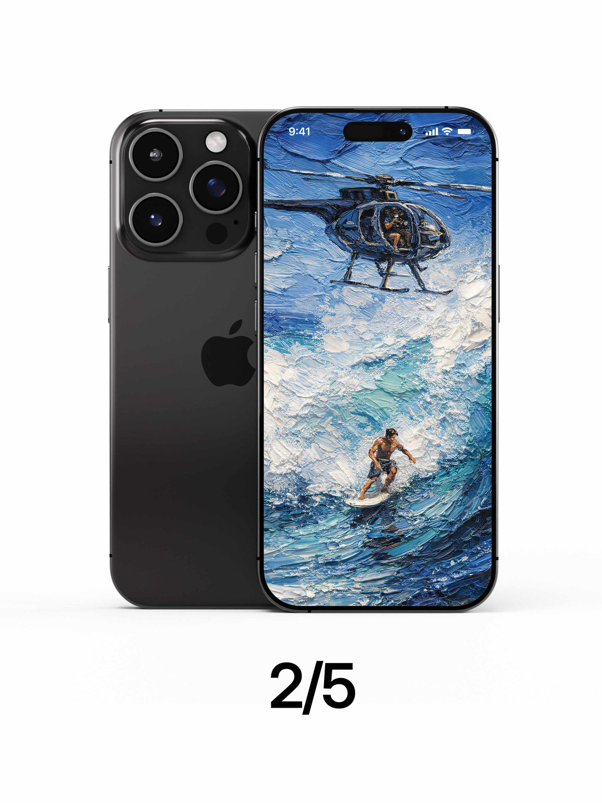 Surf Club - Phone Wallpapers (Set of 5)