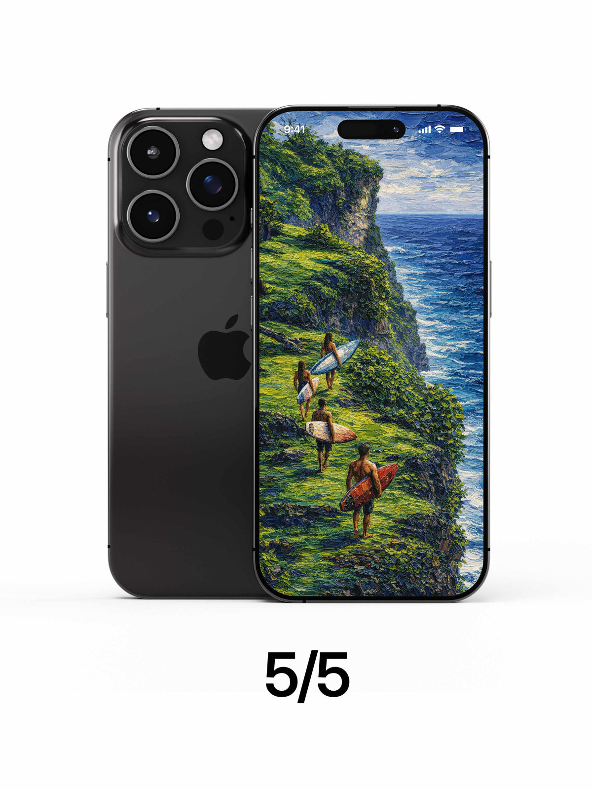 Surf Club - Phone Wallpapers (Set of 5)