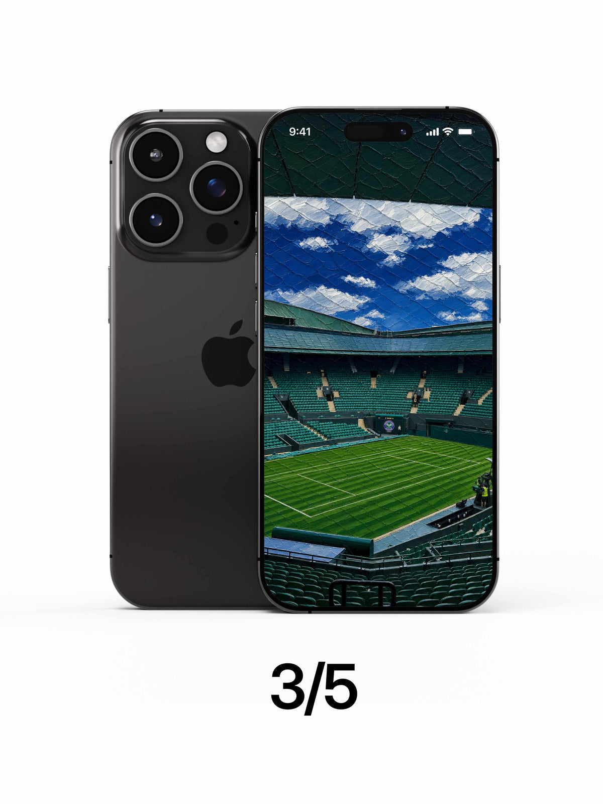Tennis Club -  Phone Wallpapers (Set of 5)