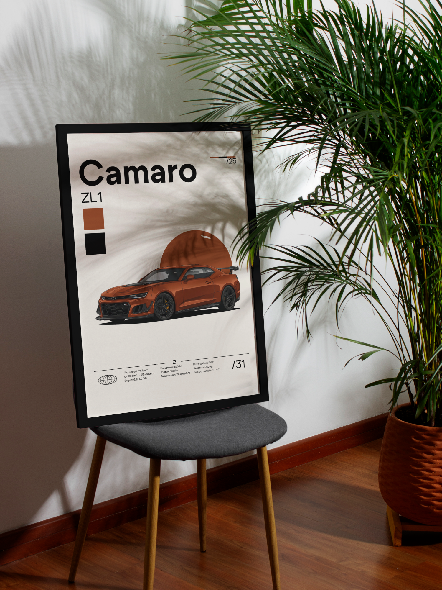 Poster Camaro ZL1