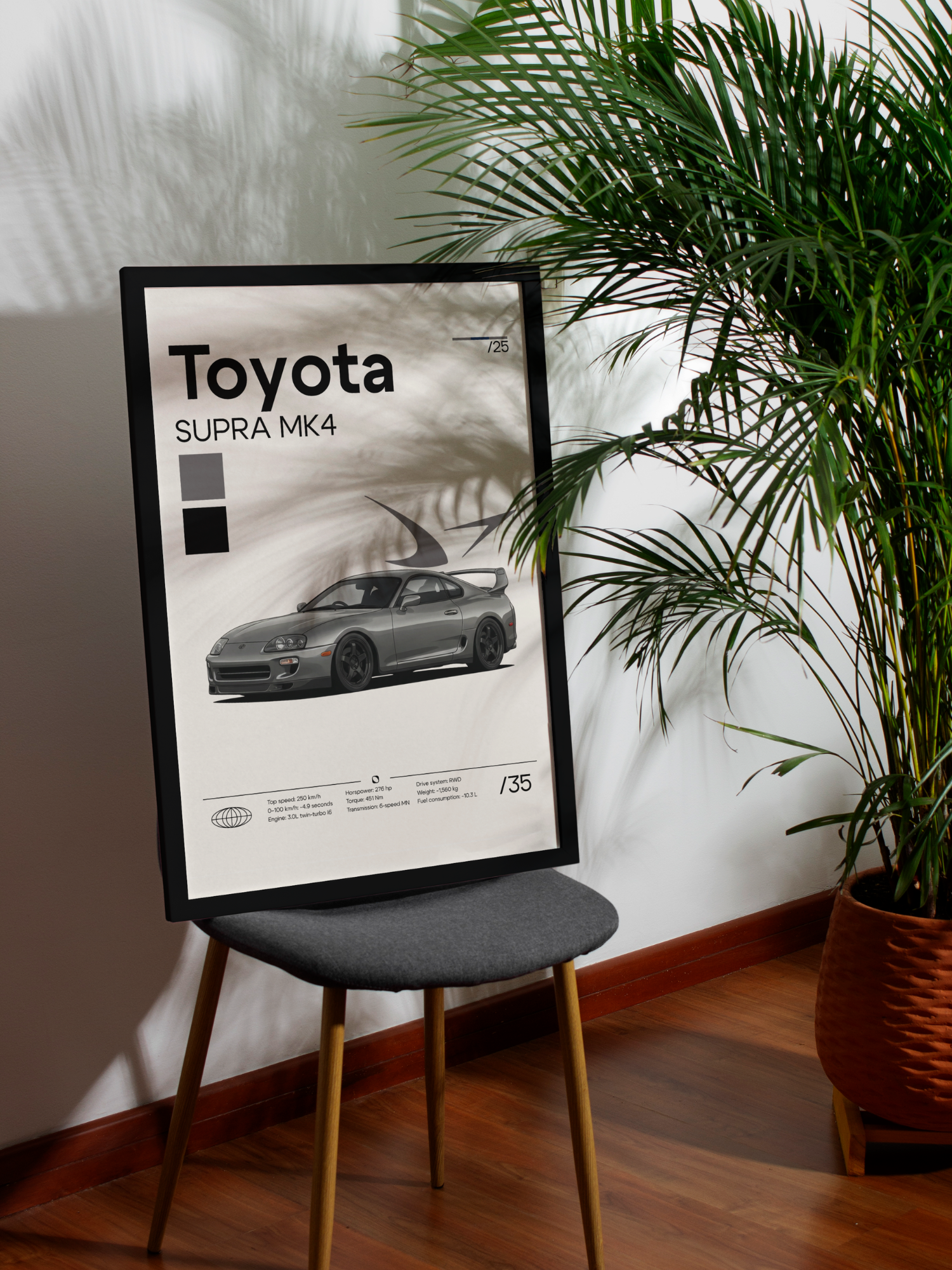 Poster Toyota Supra Mk4