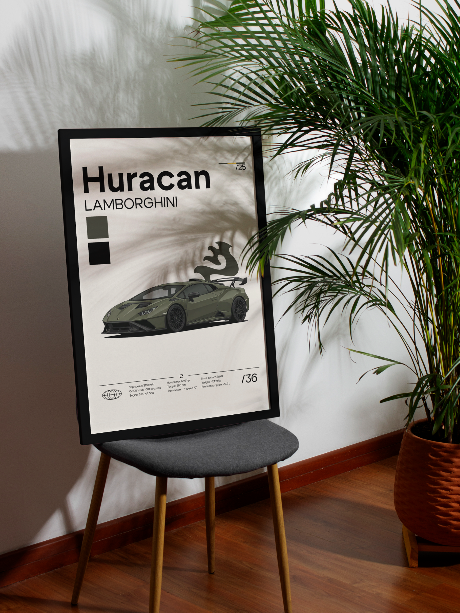 Poster Lamborghini Huracan