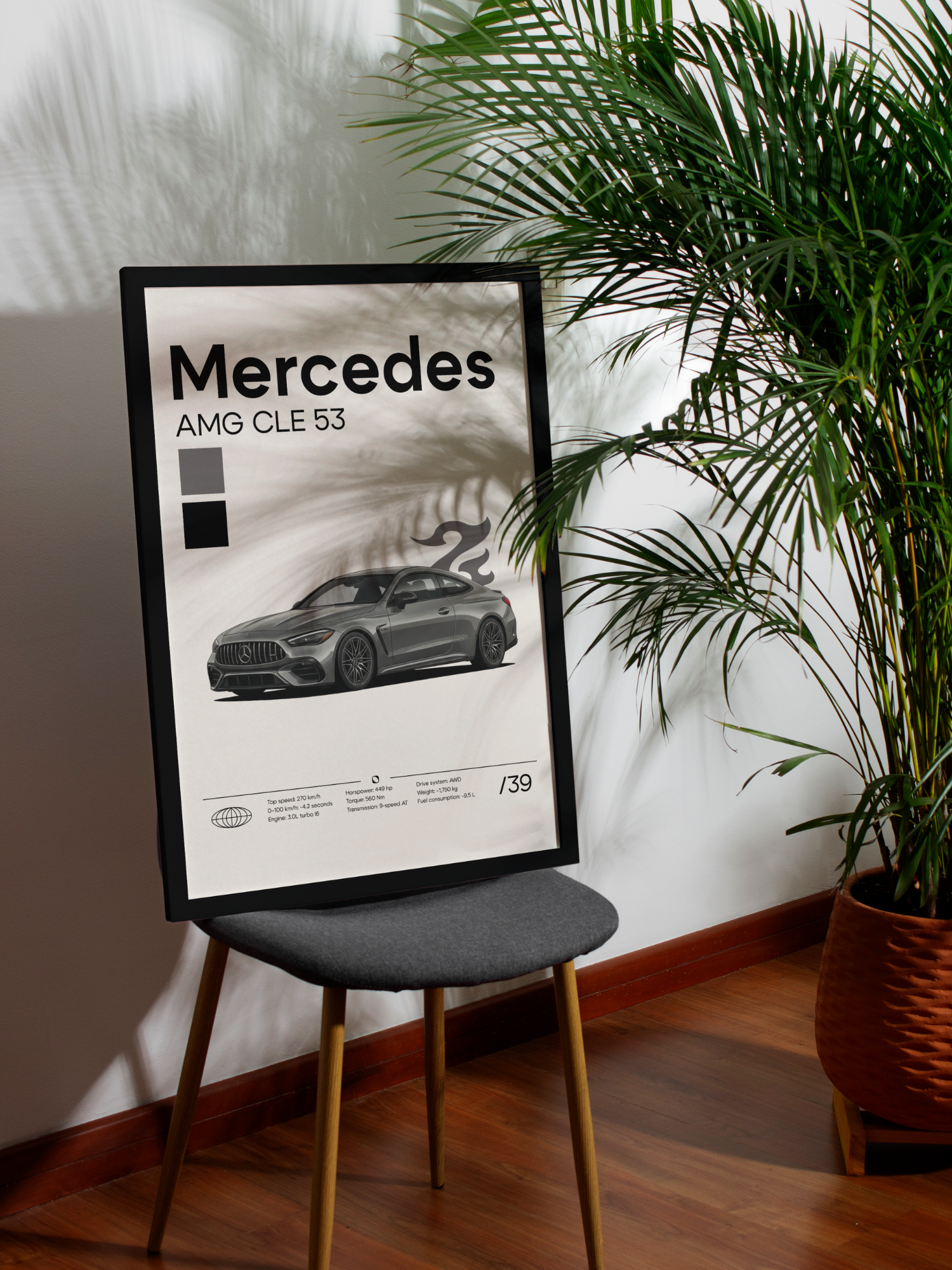 Poster Mercedes AMG CLE 53
