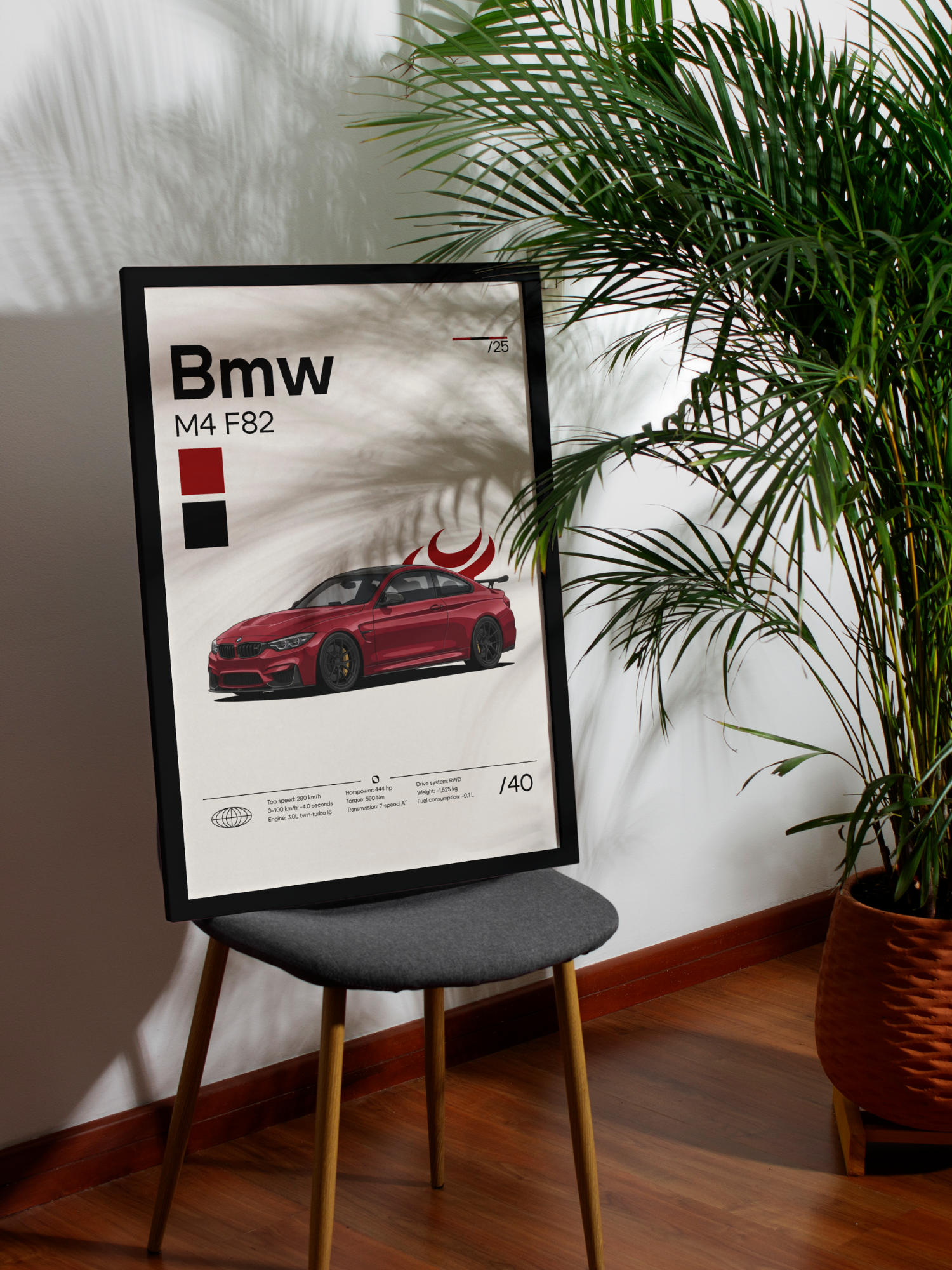 Poster Bmw M4 F82