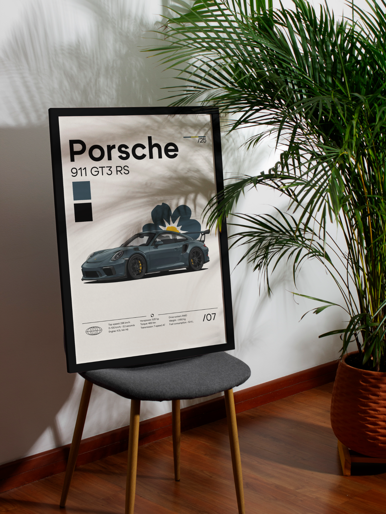 Plakat Porsche 911 GT3 RS