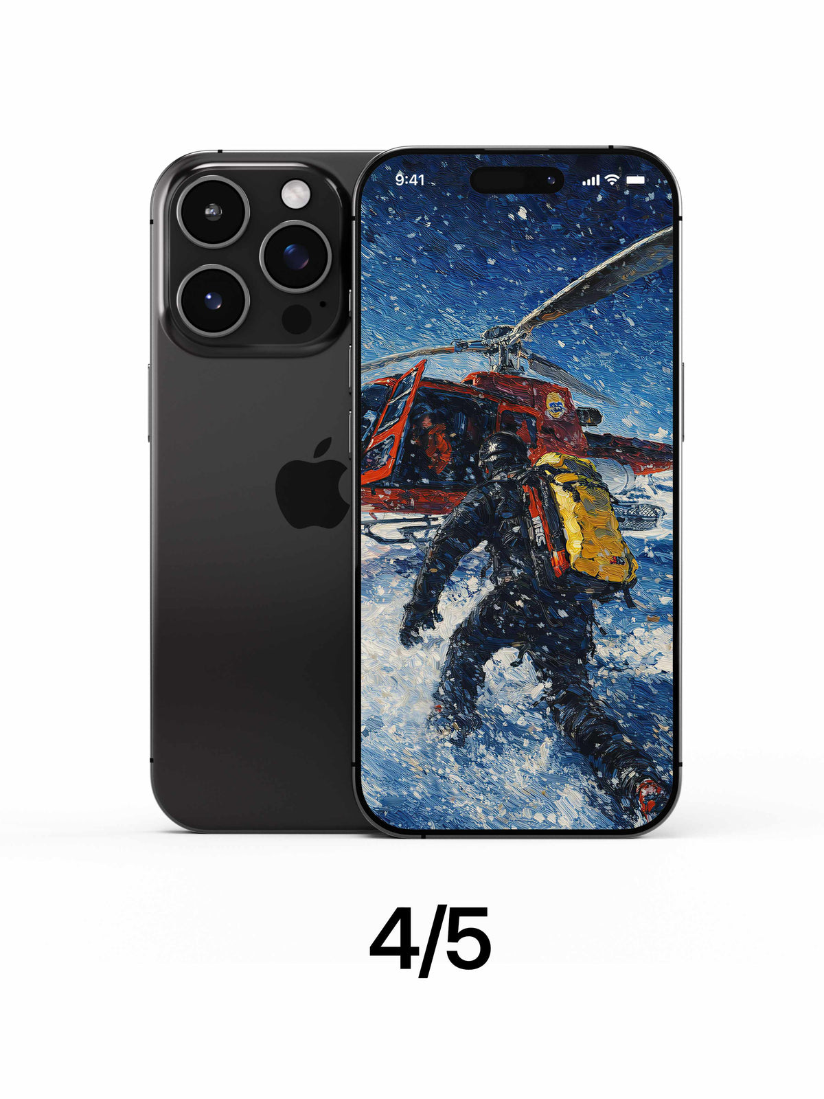 Winter Aesthetic - Phone Wallpapers (Set of 5)